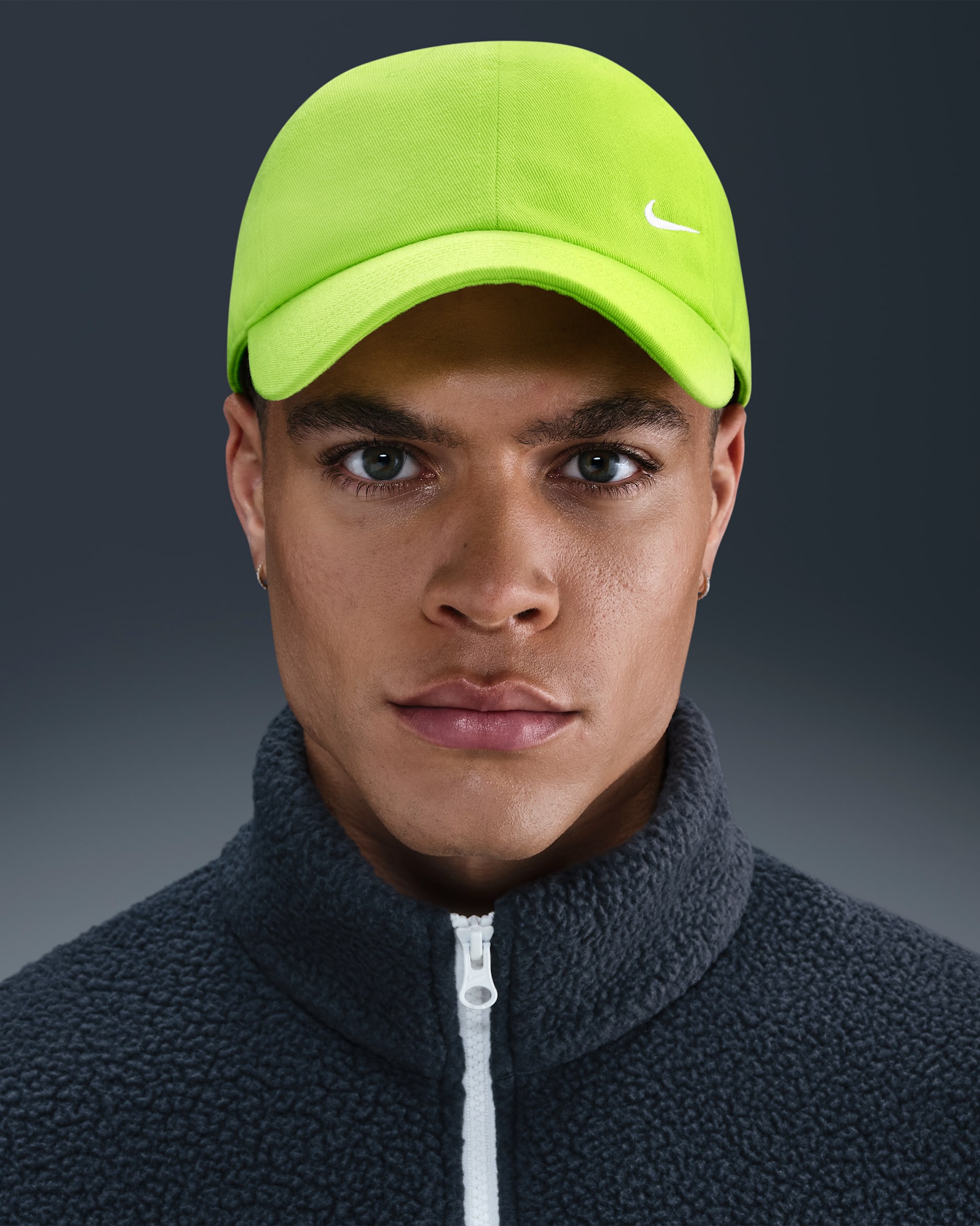 Nike Club Unstructured Cap - Cyber/Sail