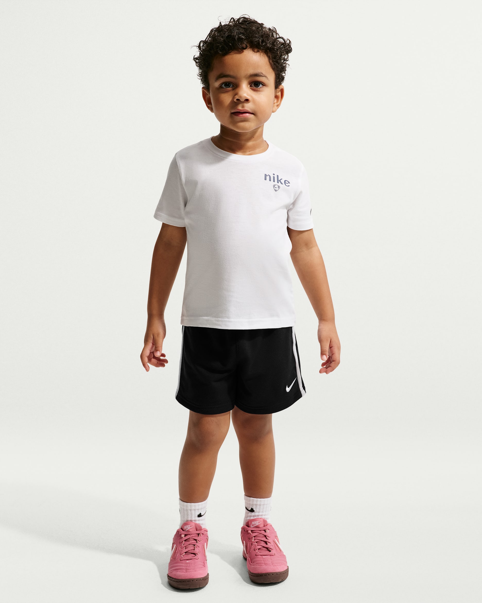 Nike Sportswear Goal Mode Toddler French Terry Shorts - Black
