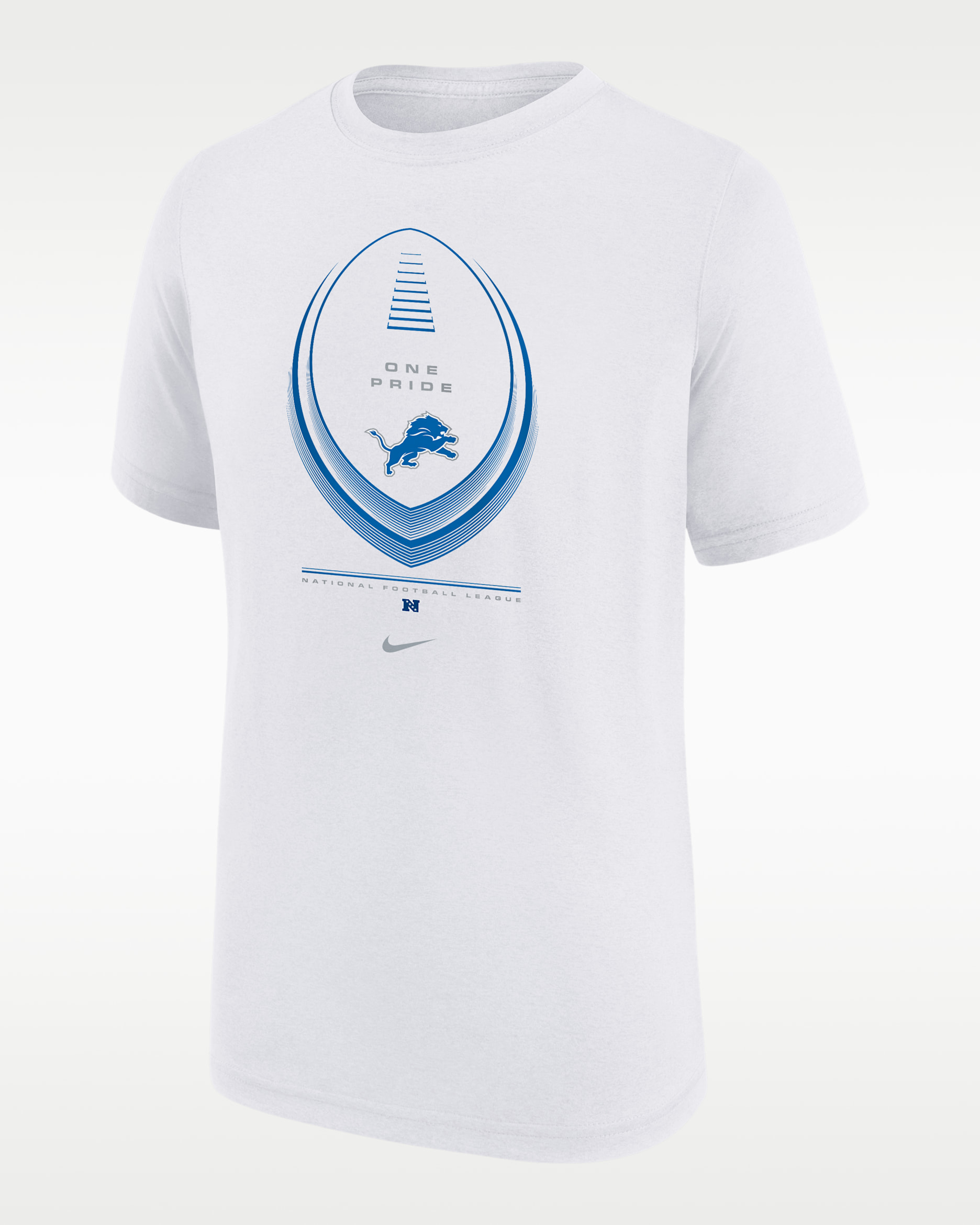 Detroit Lions Icon Legend Edition Big Kids' Nike Dri-FIT NFL T-Shirt - White
