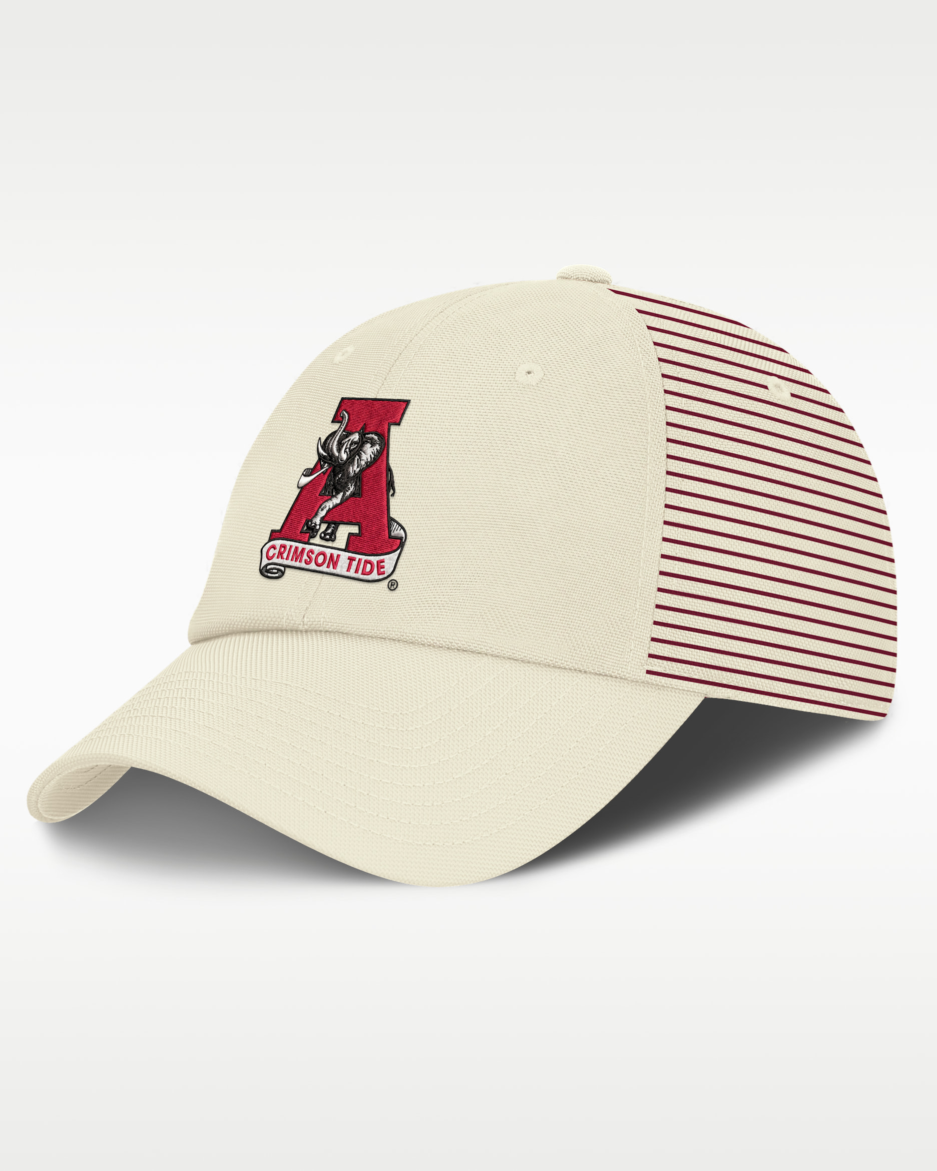 Alabama Denim Club Men's Nike College Adjustable Hat - White