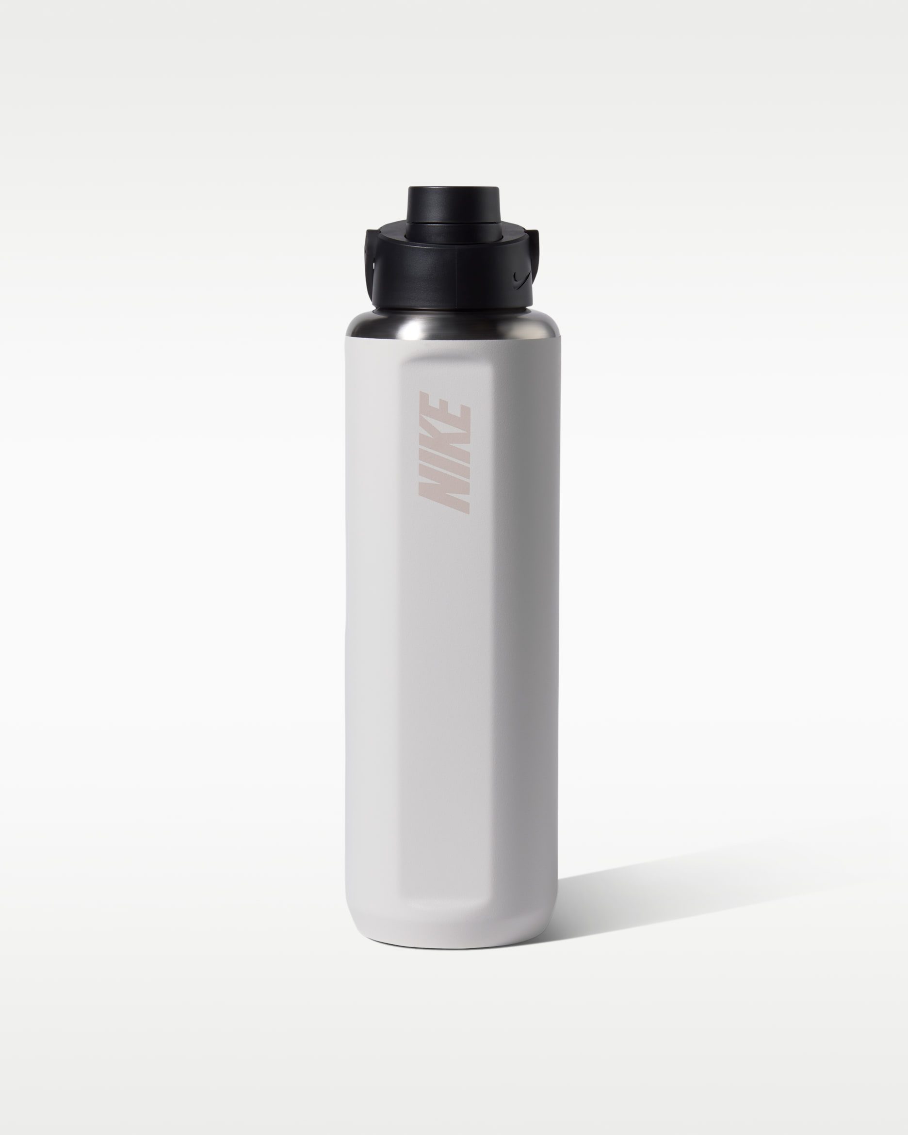 Botella de acero inoxidable con pico Nike Recharge (946 ml) - Vela/Negro/Crema II