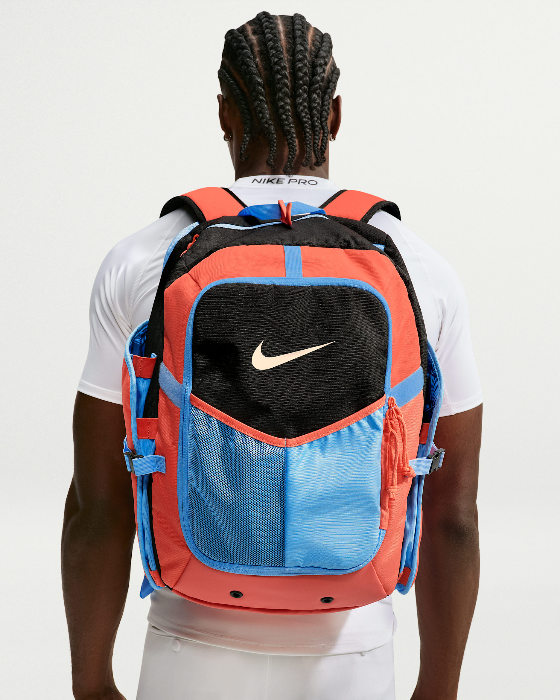Nike Diamond Select Bat Pack (31L) - Light Wild Mango/Football Blue