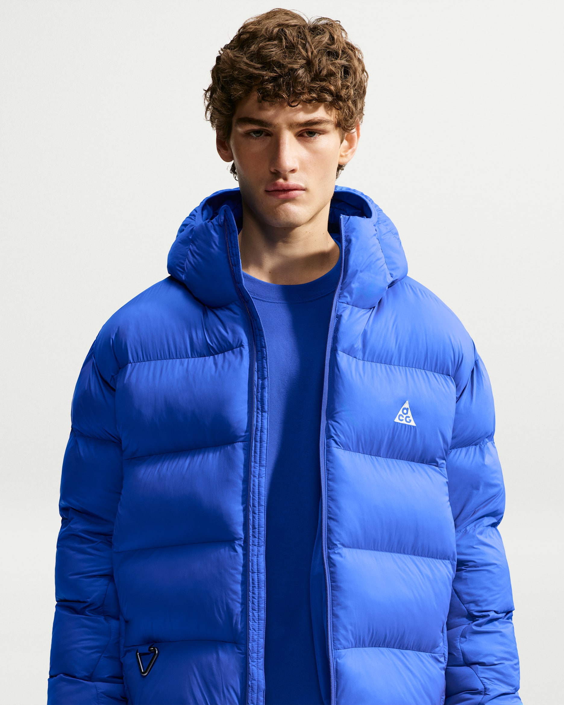 ACG Lunar Lake  Men's PrimaLoft® Therma-FIT ADV Loose Hooded Jacket - Hyper Royal/Hyper Royal/Summit White