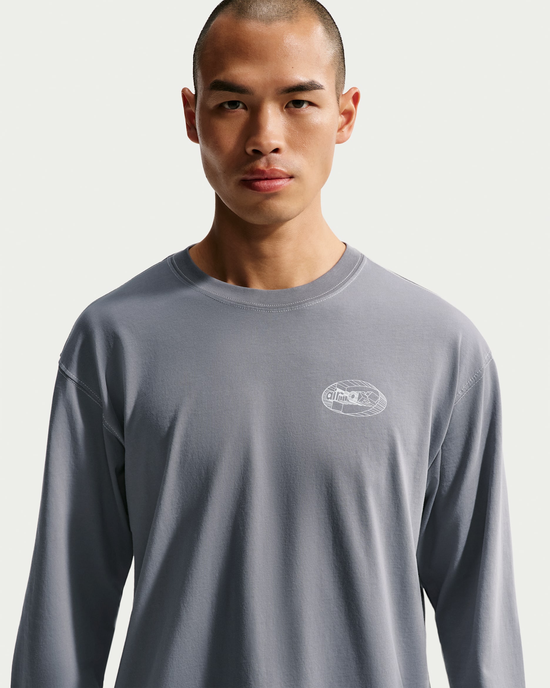 ナイキ "City Pack" メンズ ロングスリーブ Tシャツ - クールグレー/グレーフォグ/グレーフォグ