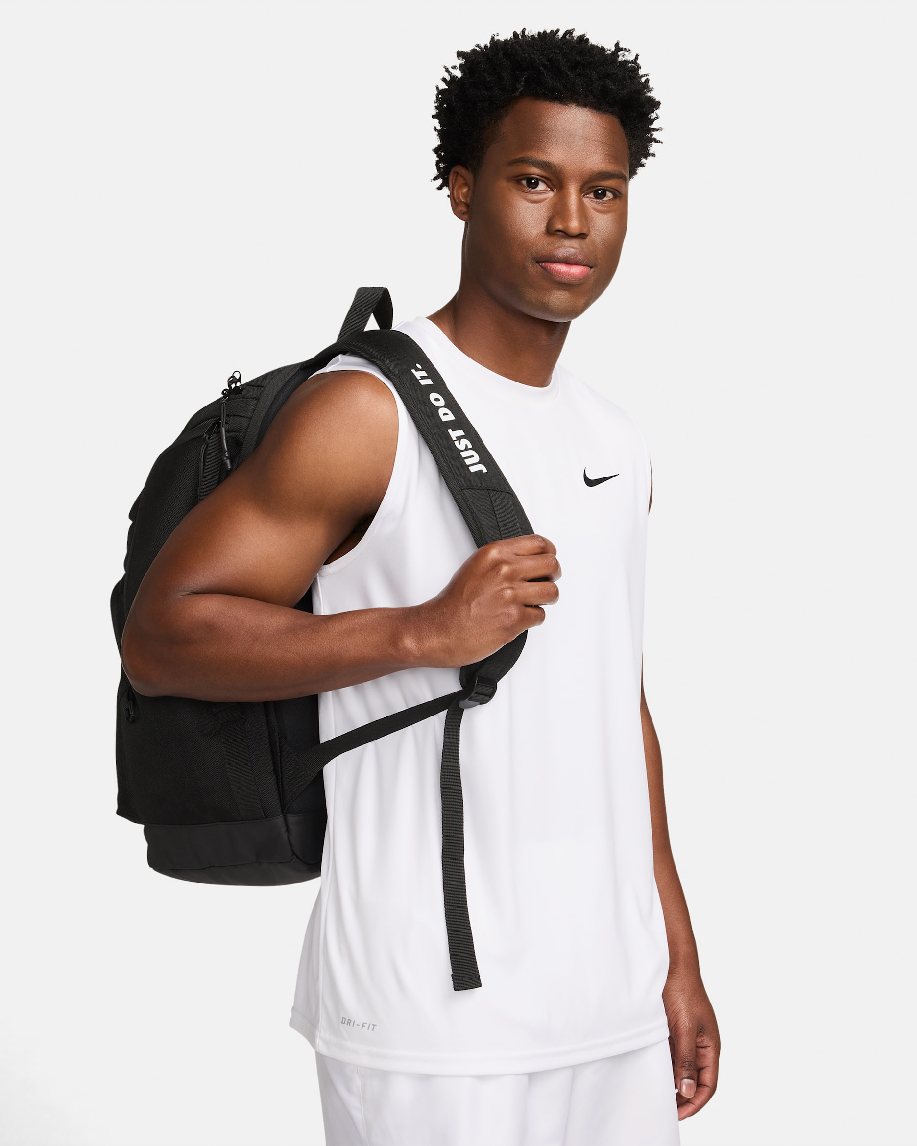 Mochila Repel Nike Swim (35 L) - Negro/Gris humo/Blanco