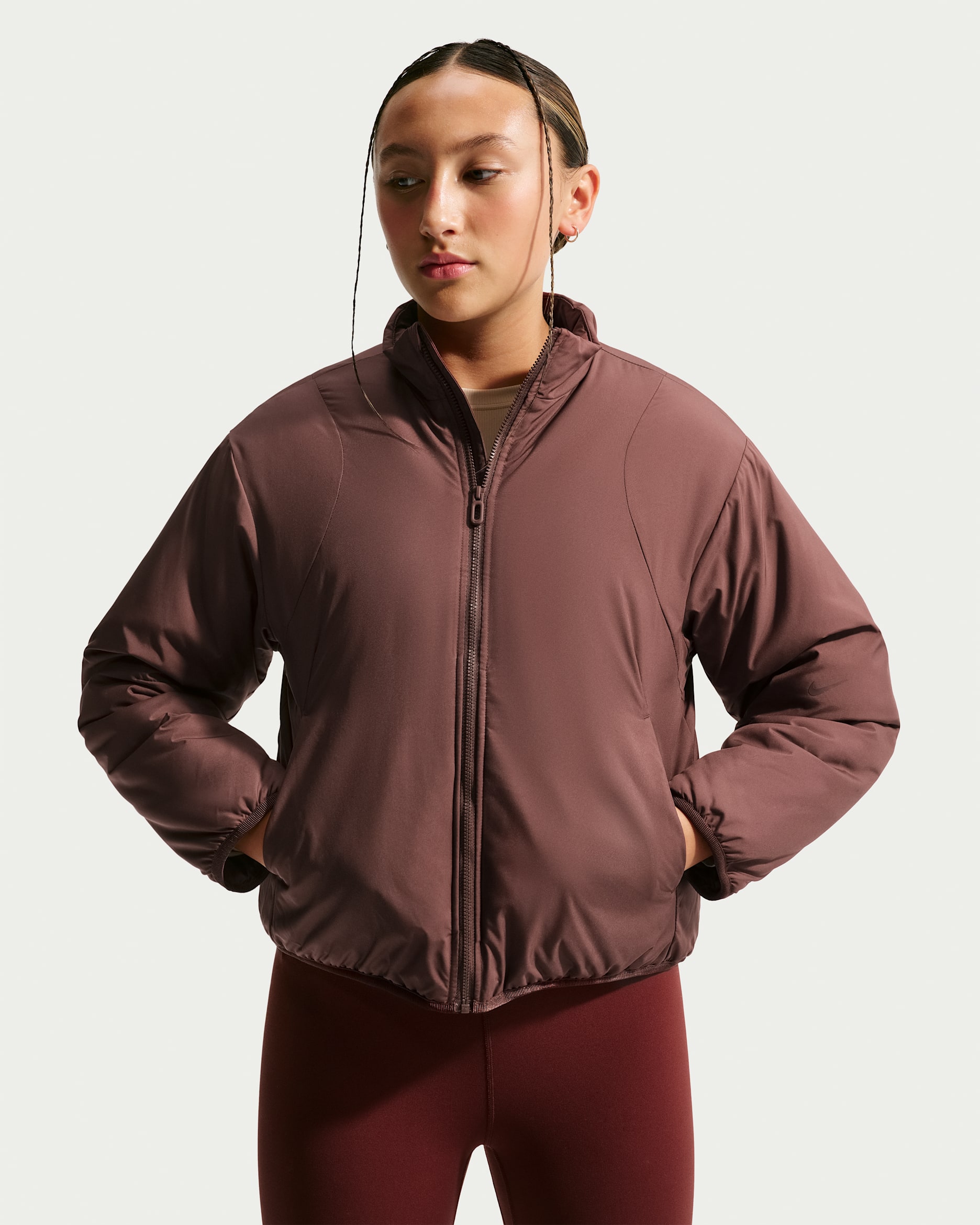 Nike Mavn Girls' Storm-FIT Insulated Jacket - Mystic Dates