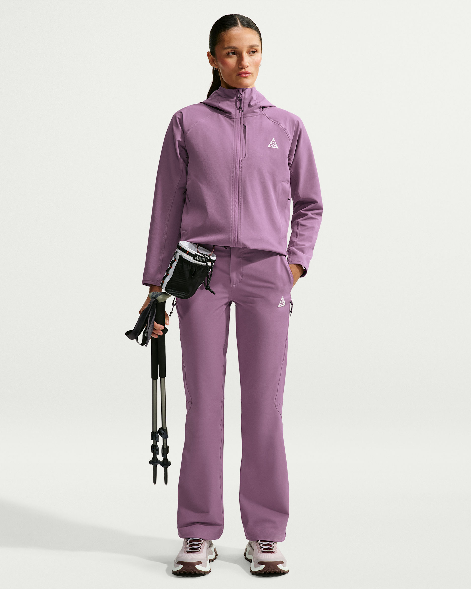 Pantalon de randonnée ACG Cloud Trekker pour femme - Violet Dust/Noir/Summit White