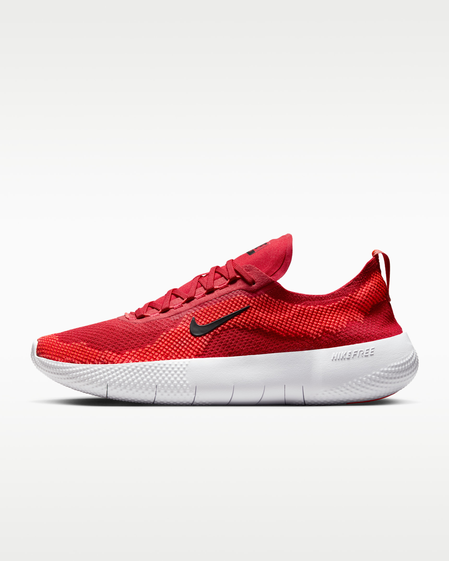 Nike Free 2025 Men's Workout Shoes - University Red/Bright Crimson/Black