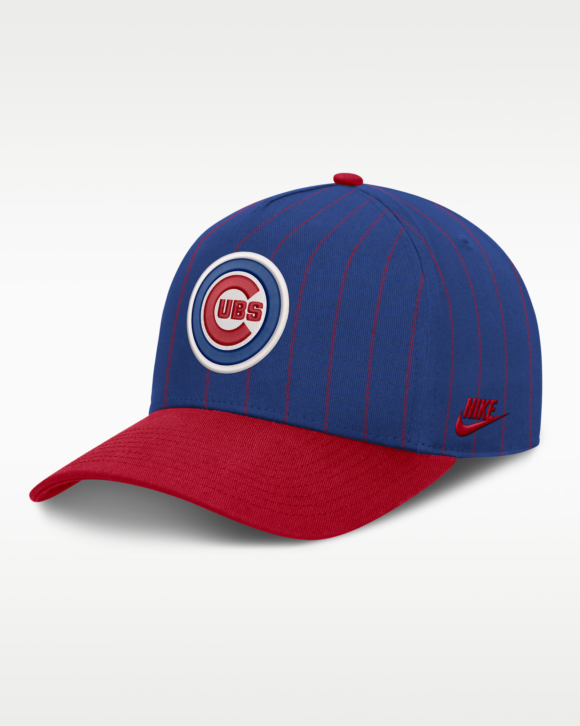 Chicago Cubs Cooperstown Rise Men's Nike MLB A-Frame Adjustable Hat - Blue/Red