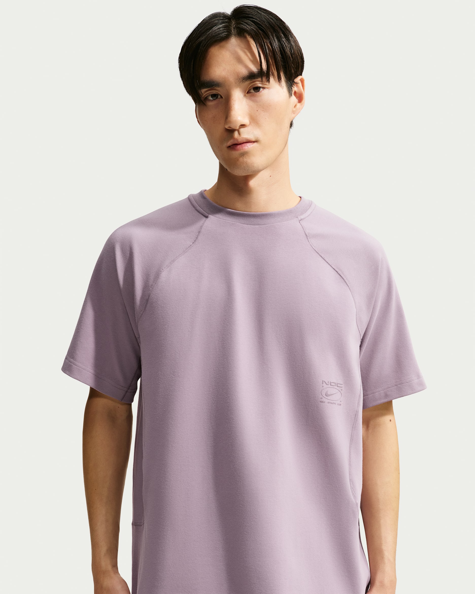 Nike Men's N.A.C. Dri-FIT Oversized T-Shirt - Purple Smoke/Purple Smoke