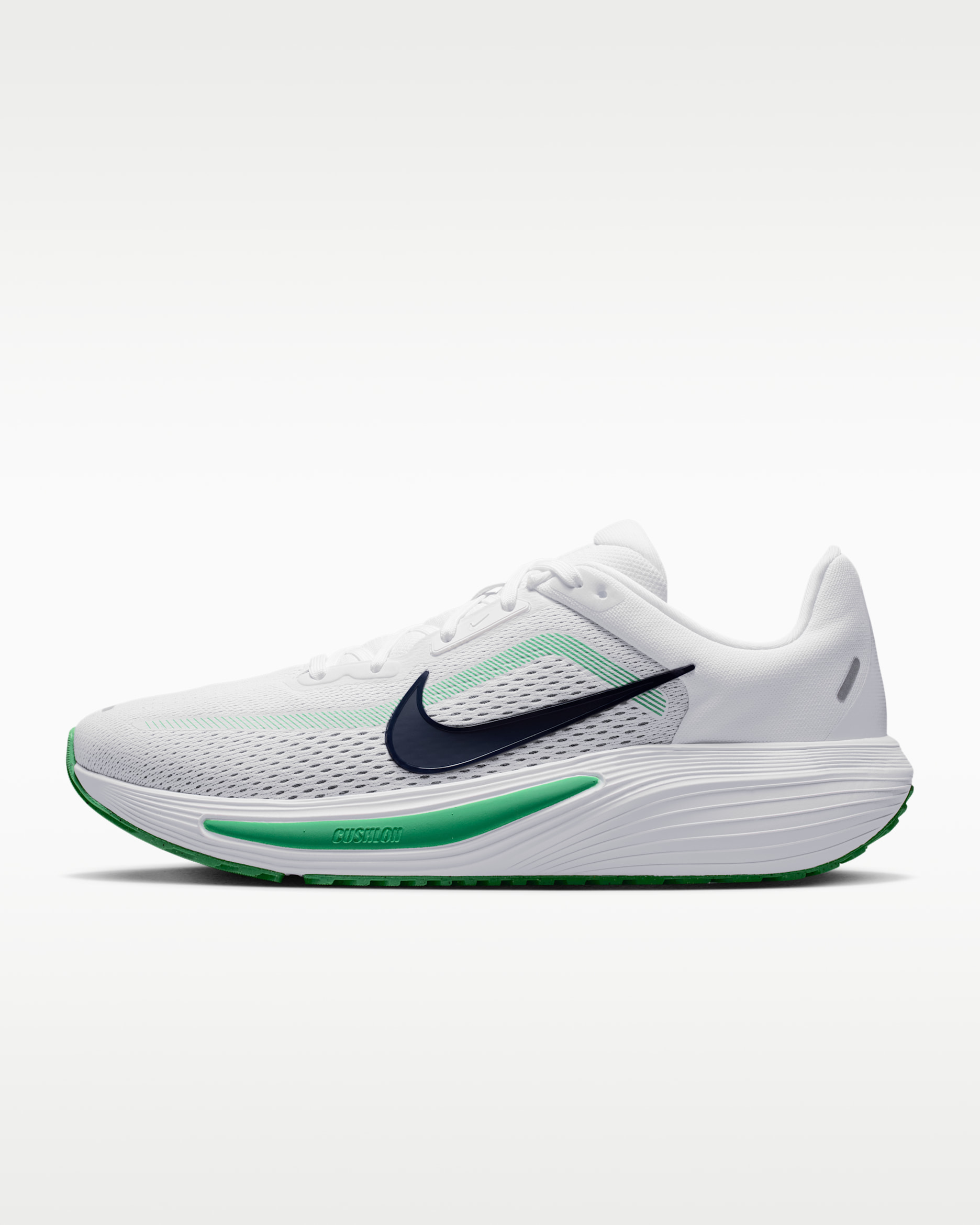 Nike Quest 7 Erkek Yol Koşu Ayakkabısı - Beyaz/Green Spark/Midnight Navy
