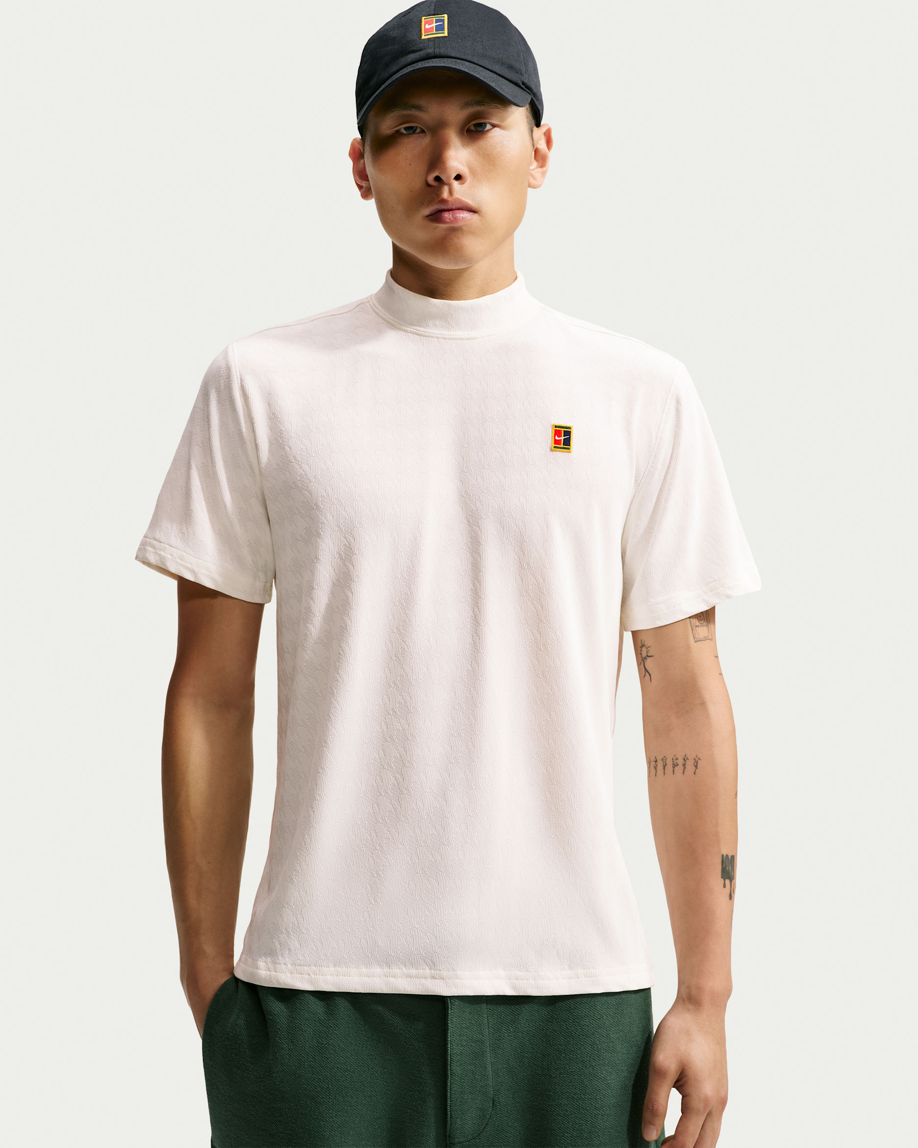 Haut à col montant Aero-FIT Nike Club Rules pour homme - Sail/Sail