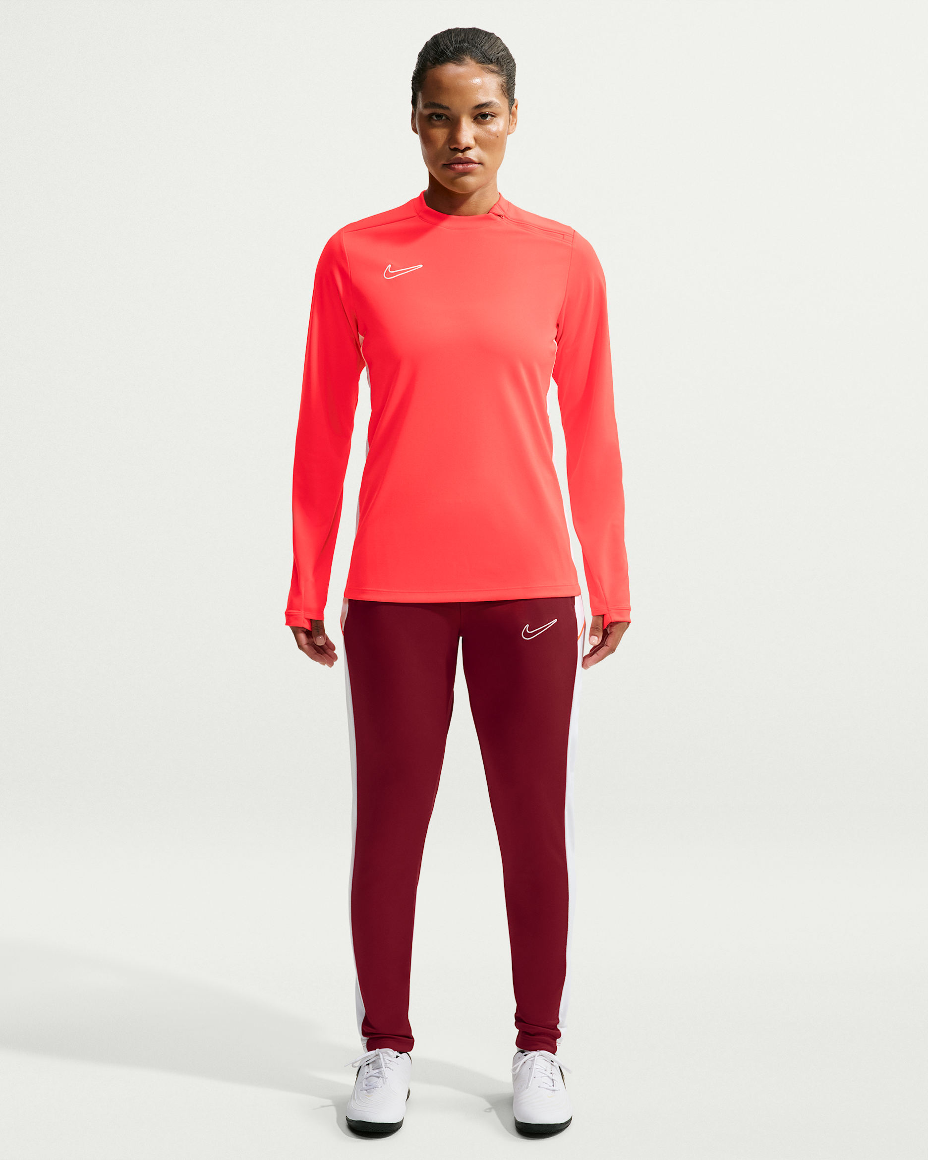 Nike Academy Women's Dri-FIT Football Pants - Team Red/White/White/White