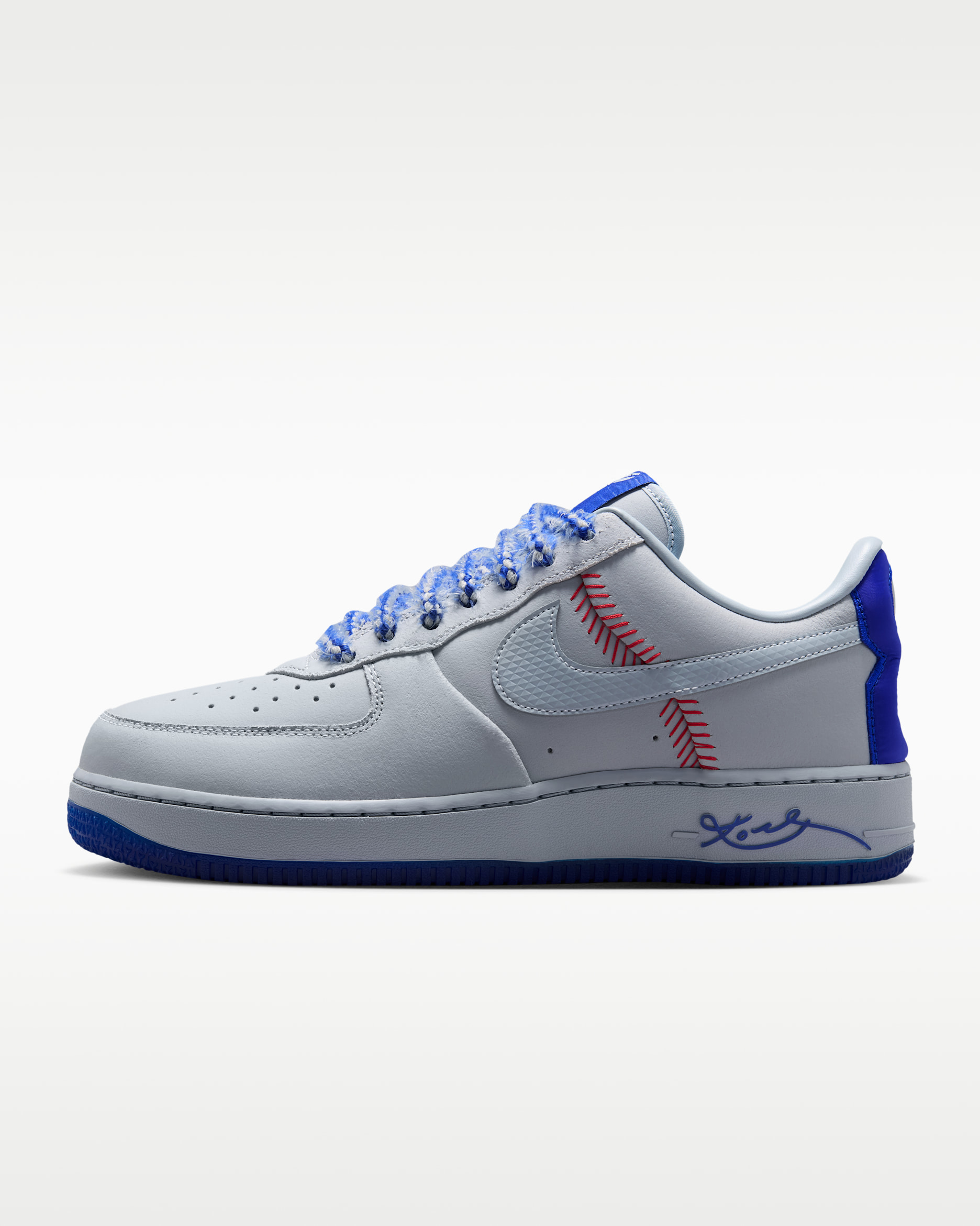 Tenis para hombre Nike Air Force 1 Low Protro - Gris lobo/Azul enérgico/Gris lobo