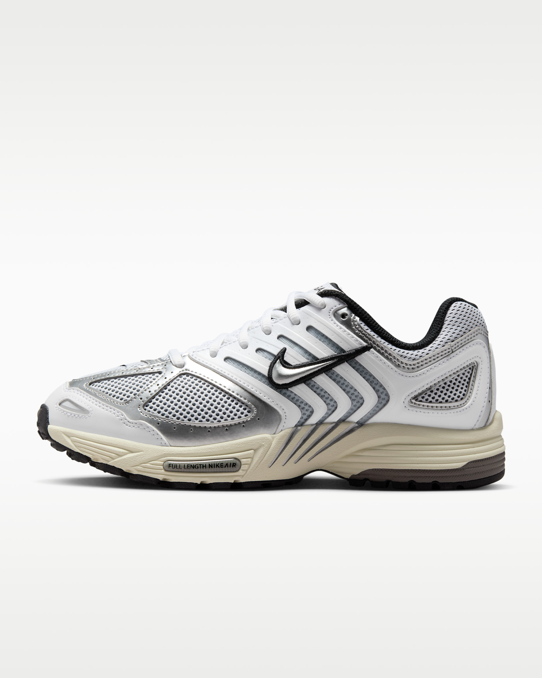 Chaussure Nike Air Pegasus 2005 pour femme - Blanc/Coconut Milk/Noir/Metallic Silver