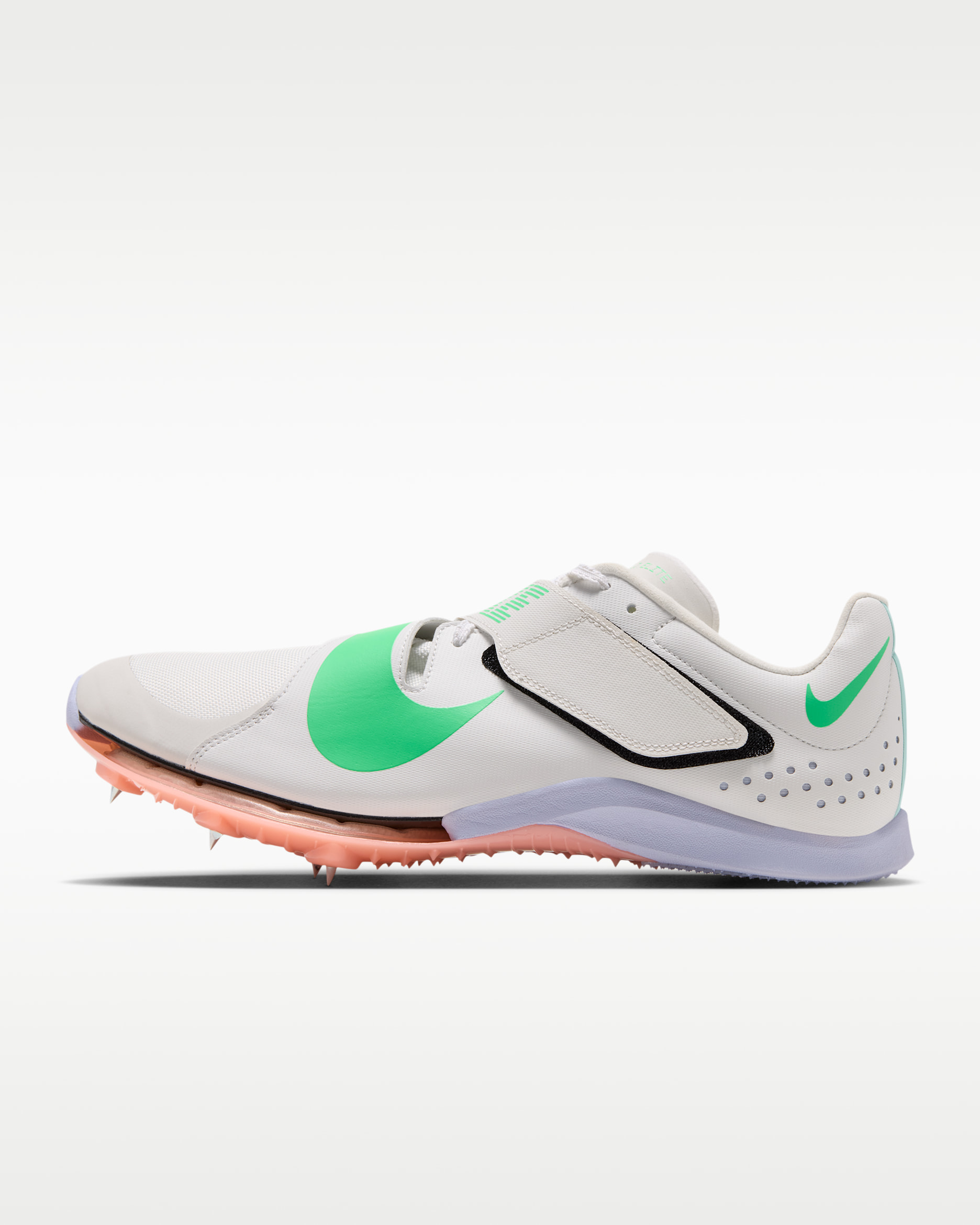 Nike Long Jump Elite Track & Field Jumping Spikes - Summit White/Palest Purple/Jade Ice/Electro Green