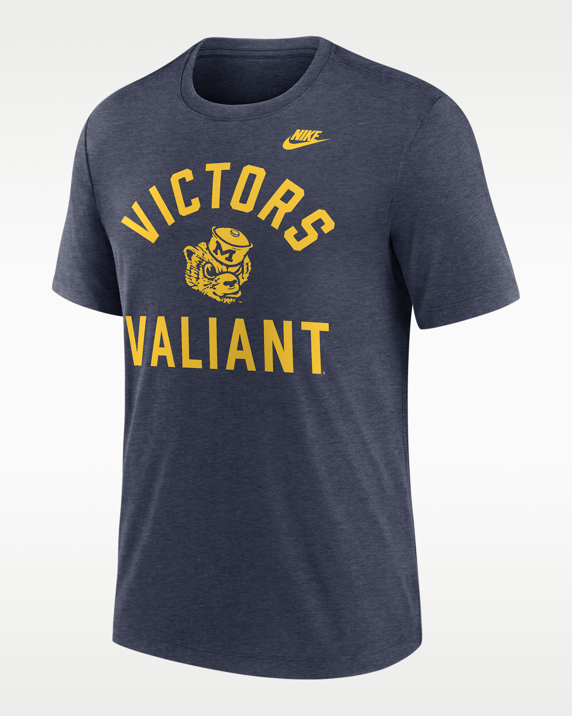 Michigan Legacy Mantra Men's Nike College T-Shirt - Navy