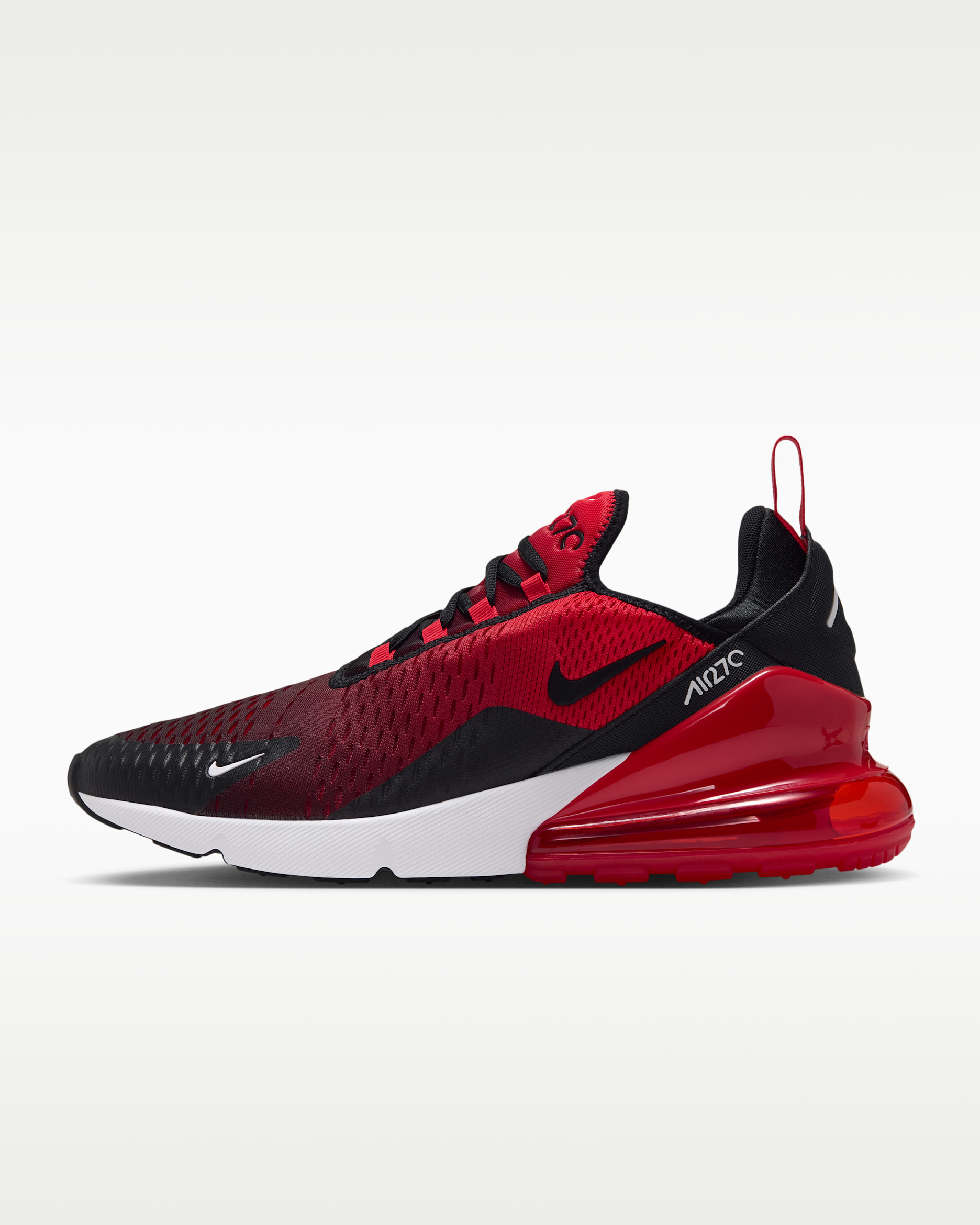 Nike Air Max 270 Men's Shoes - Black/Challenge Red/White/Black