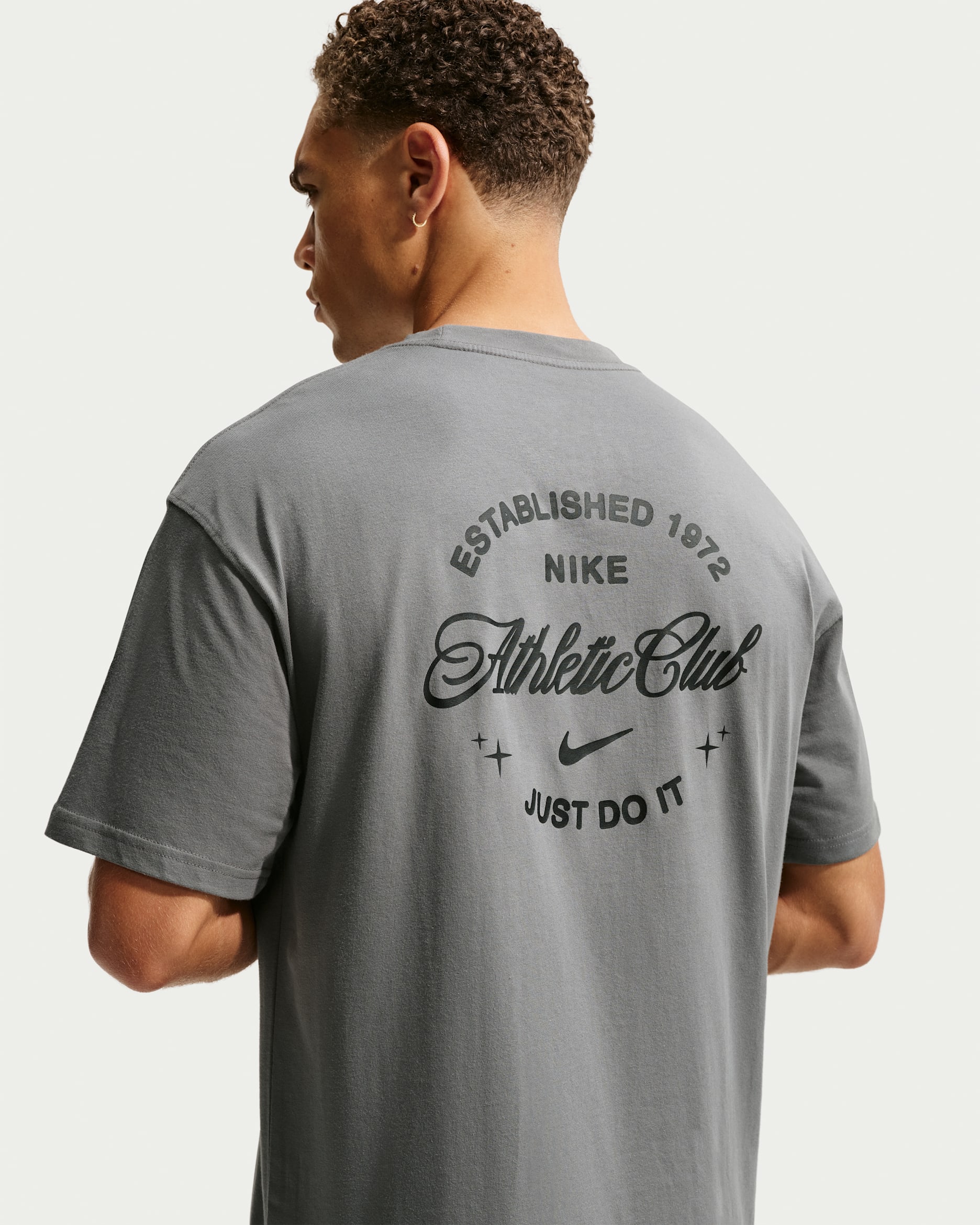 Pánské tričko Nike N.A.C. - Smoke Grey