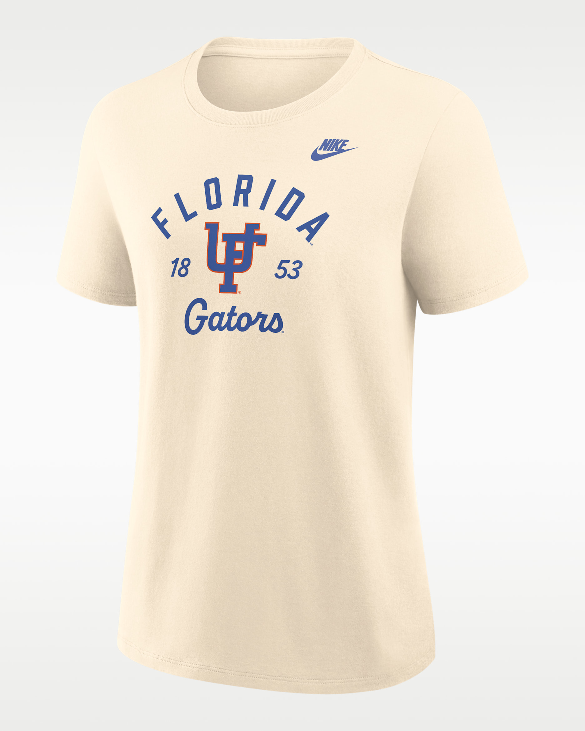 Florida Legacy Team Name Women's Nike College T-Shirt - Natural