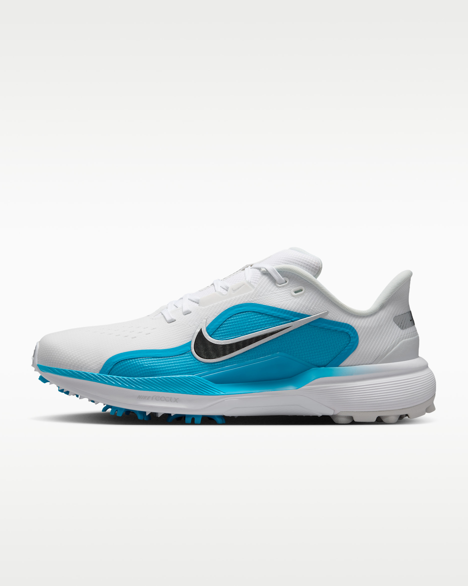 Nike Pegasus 1 G Golf Shoes - White/Light Current Blue/Black