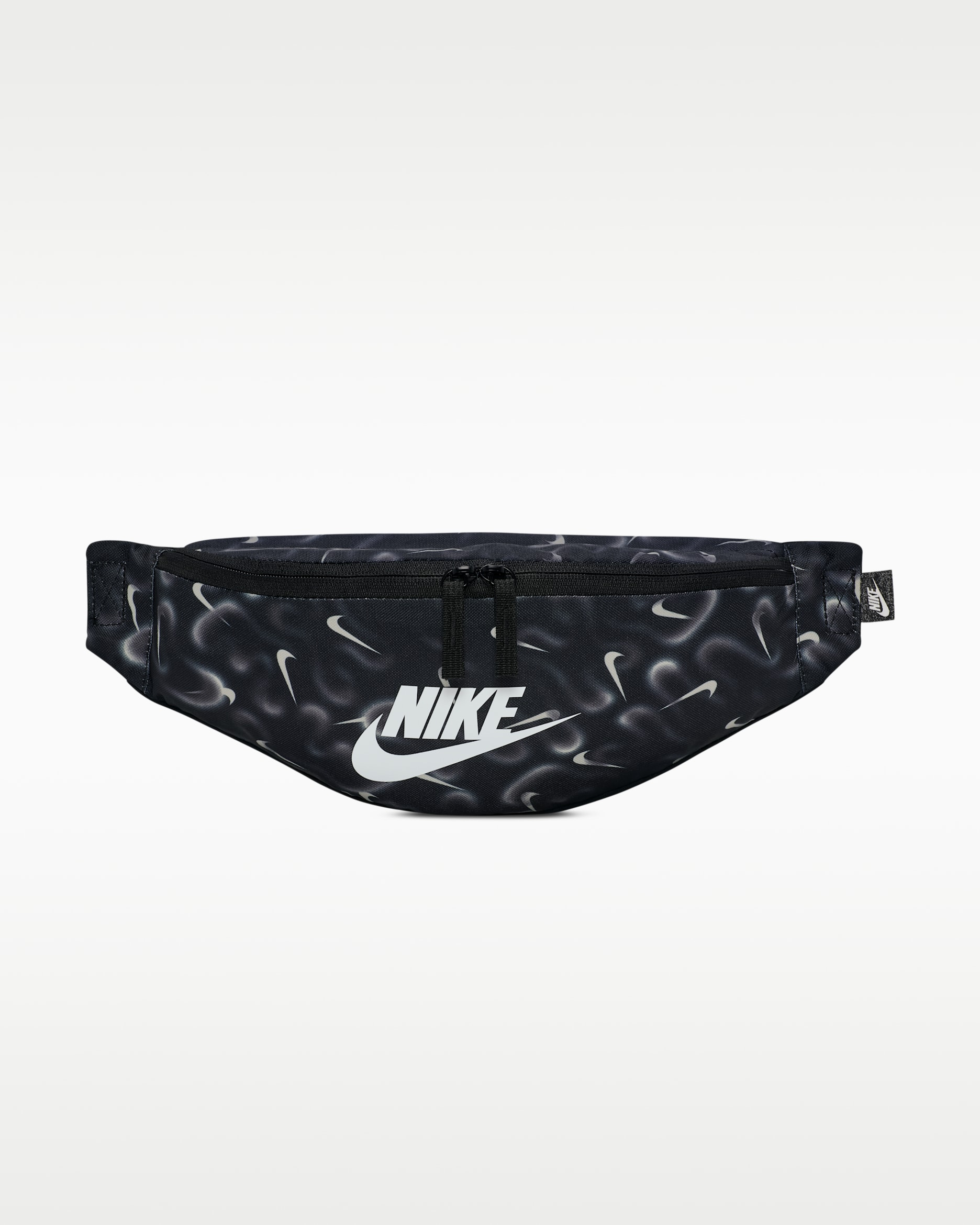 Nike Heritage 腰包 (3 公升) - 黑色/黑色/Summit White