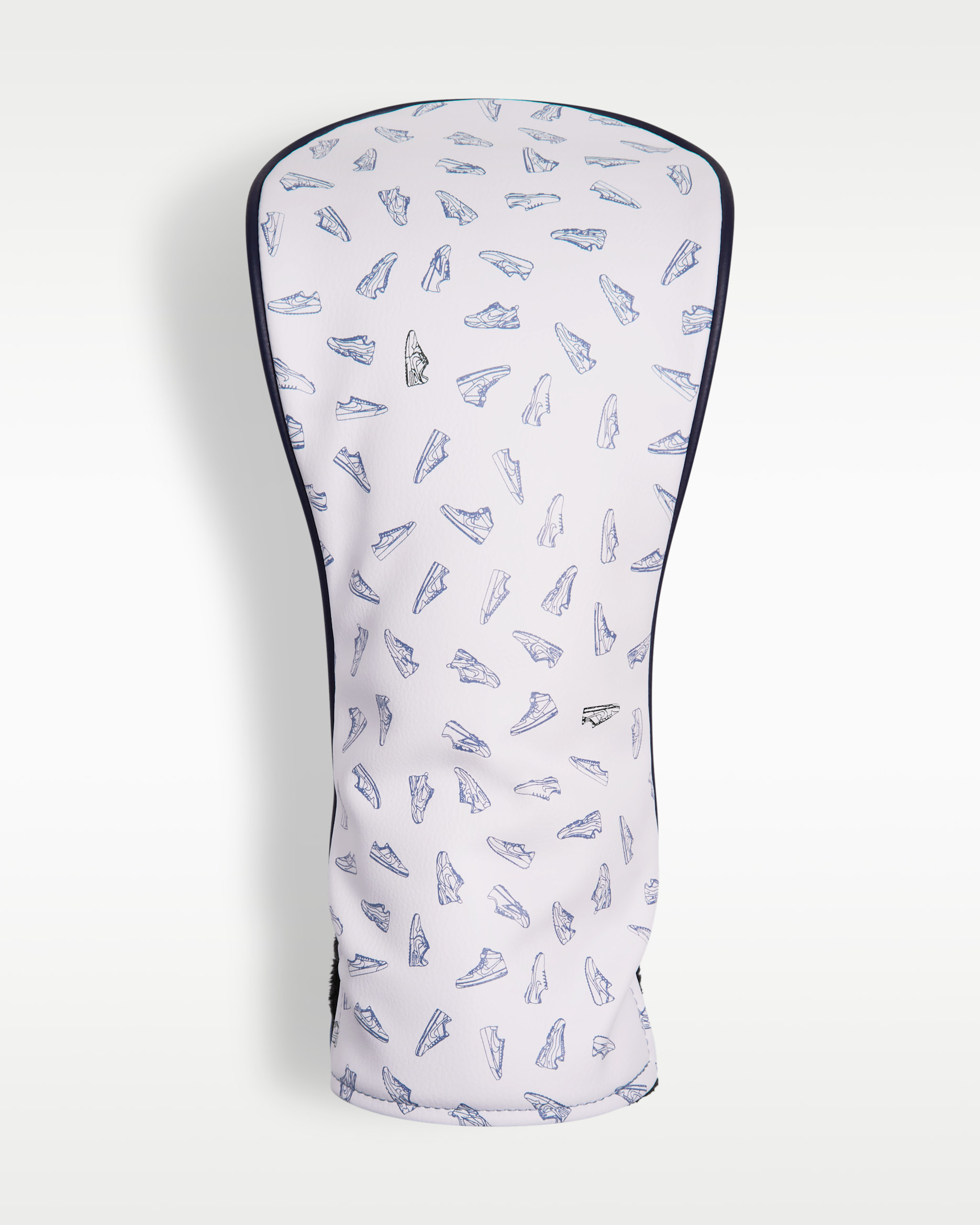 Funda para palo de golf driver Nike Tour - Blanco/Azul de trabajo/Azul marino universitario