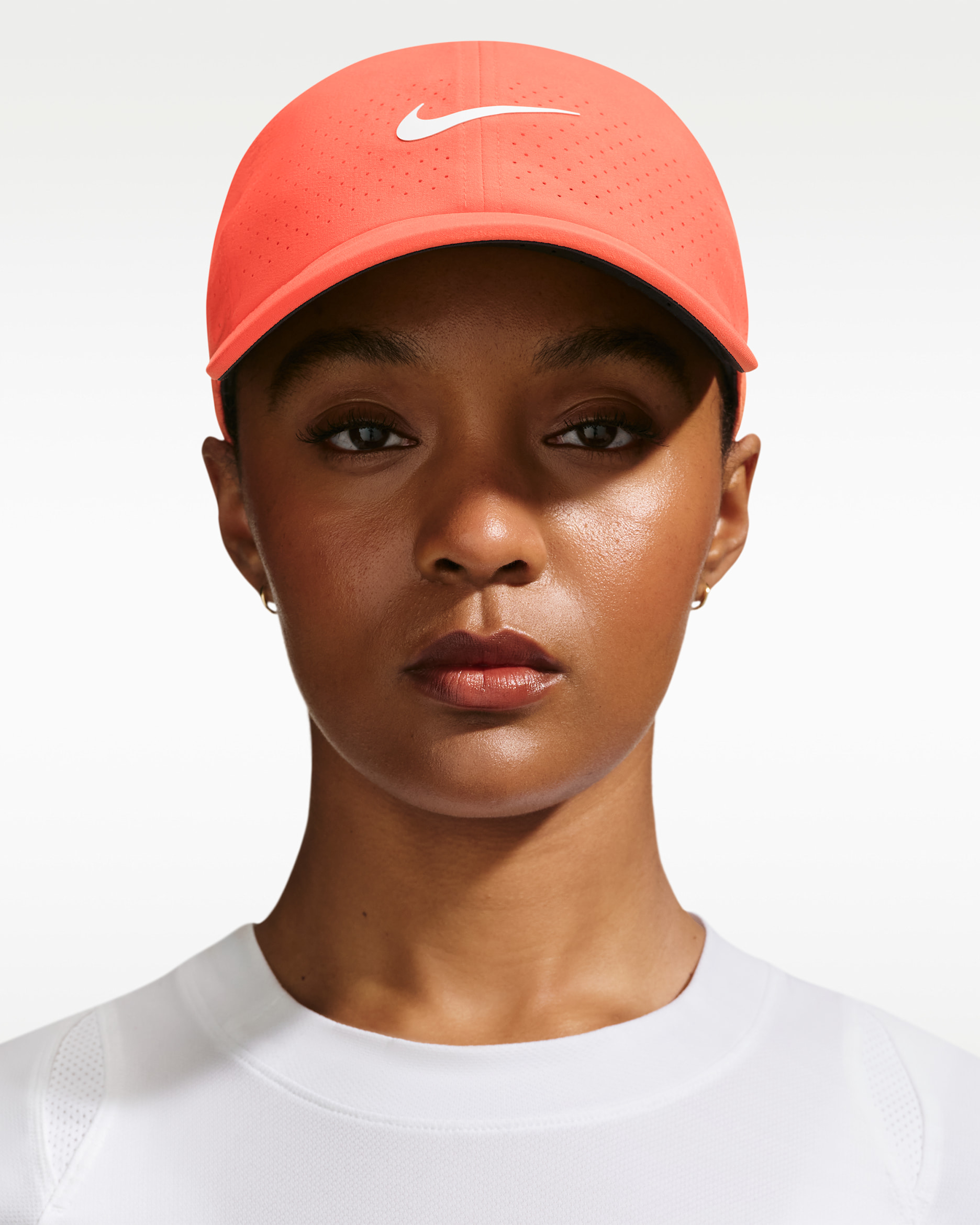 Nike Dri-FIT ADV Club Cap - Turf Orange/White