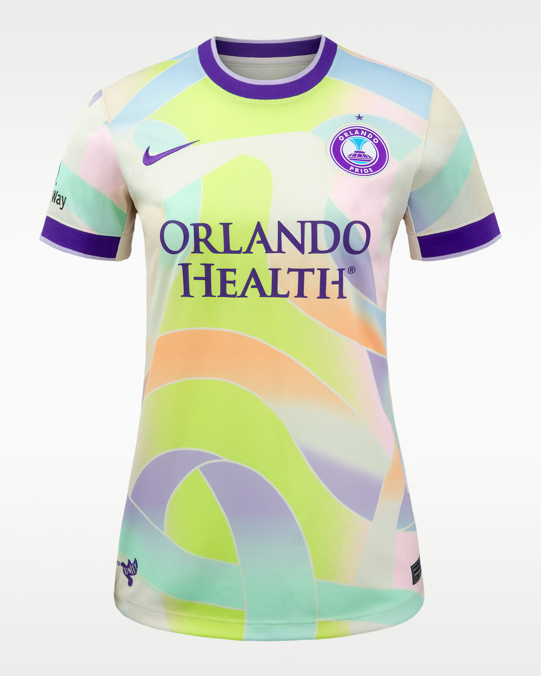 Marta Orlando Pride Women's NWSL Replica Jersey - Light Orewood Brown