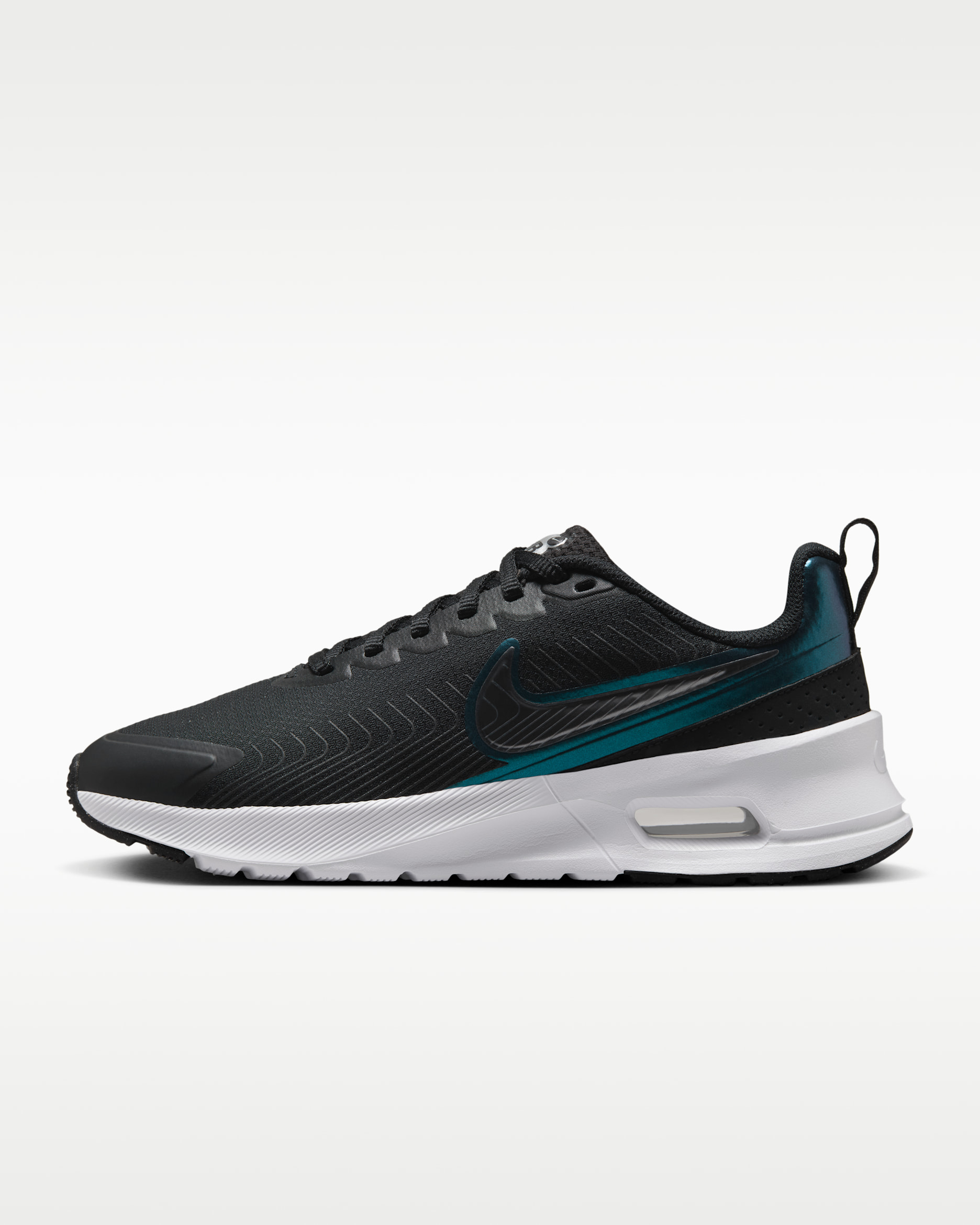 Nike Air Max Nuaxis Women's Shoes - Black/White/Metallic Silver/Metallic Dark Grey