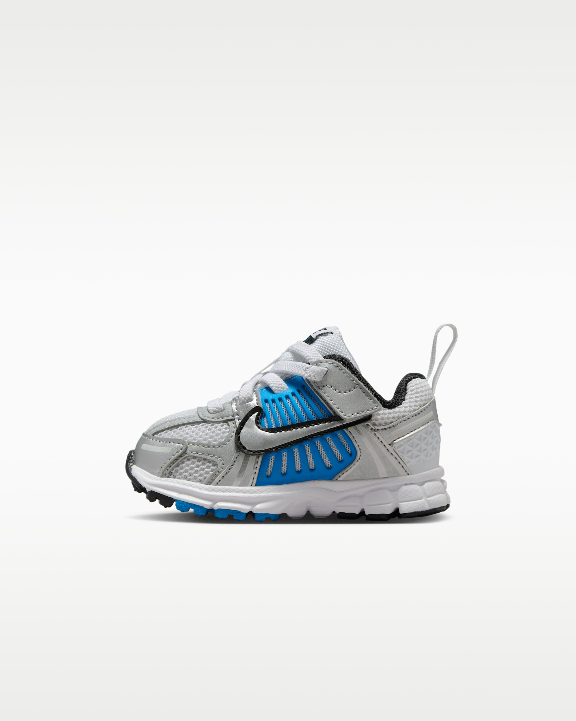 Nike Vomero 5 Baby/Toddler Shoes - White/Light Photo Blue/Black/Metallic Silver