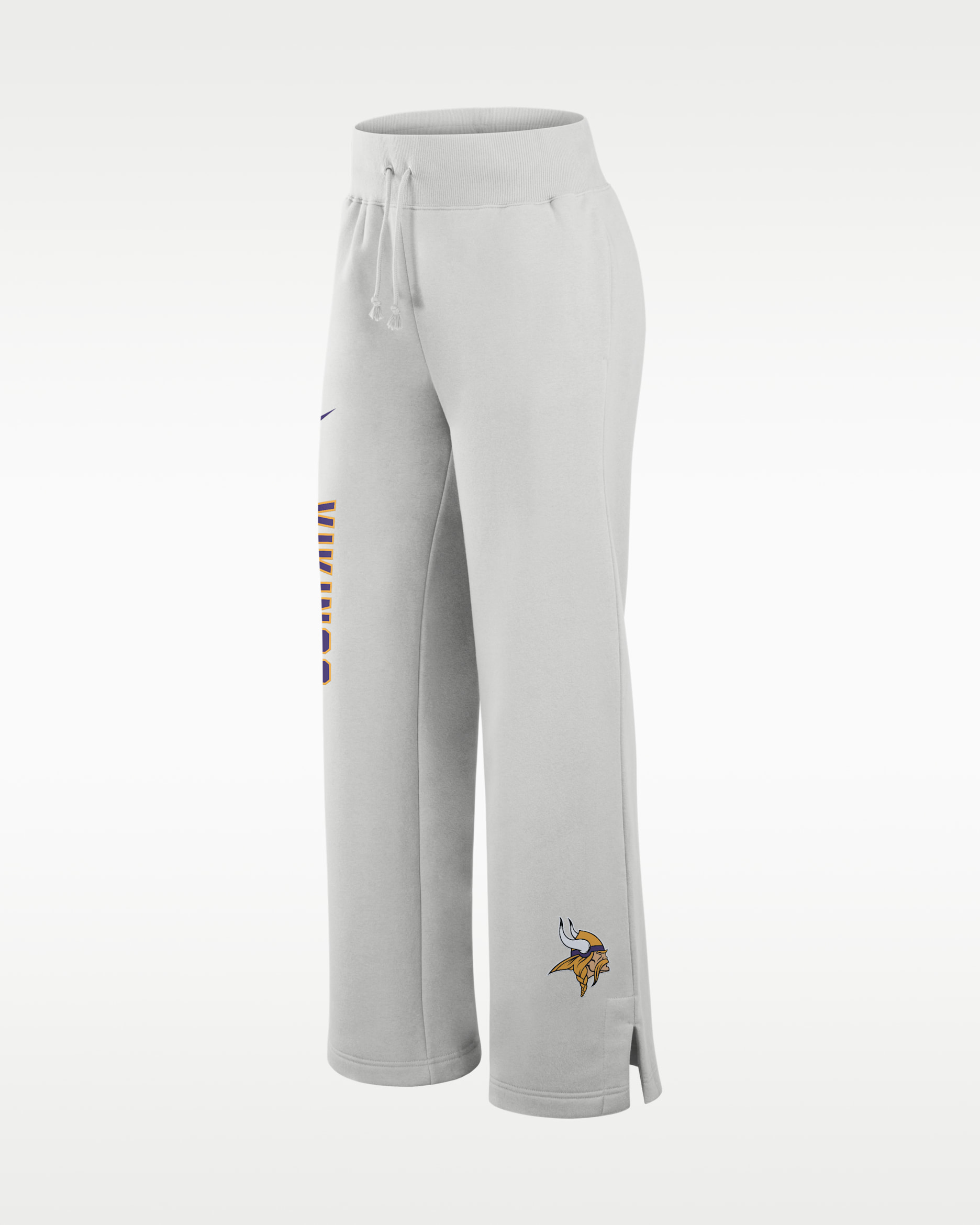 Minnesota Vikings Primetime Phoenix Wide-Leg Women's Nike NFL Sweatpants - Grey