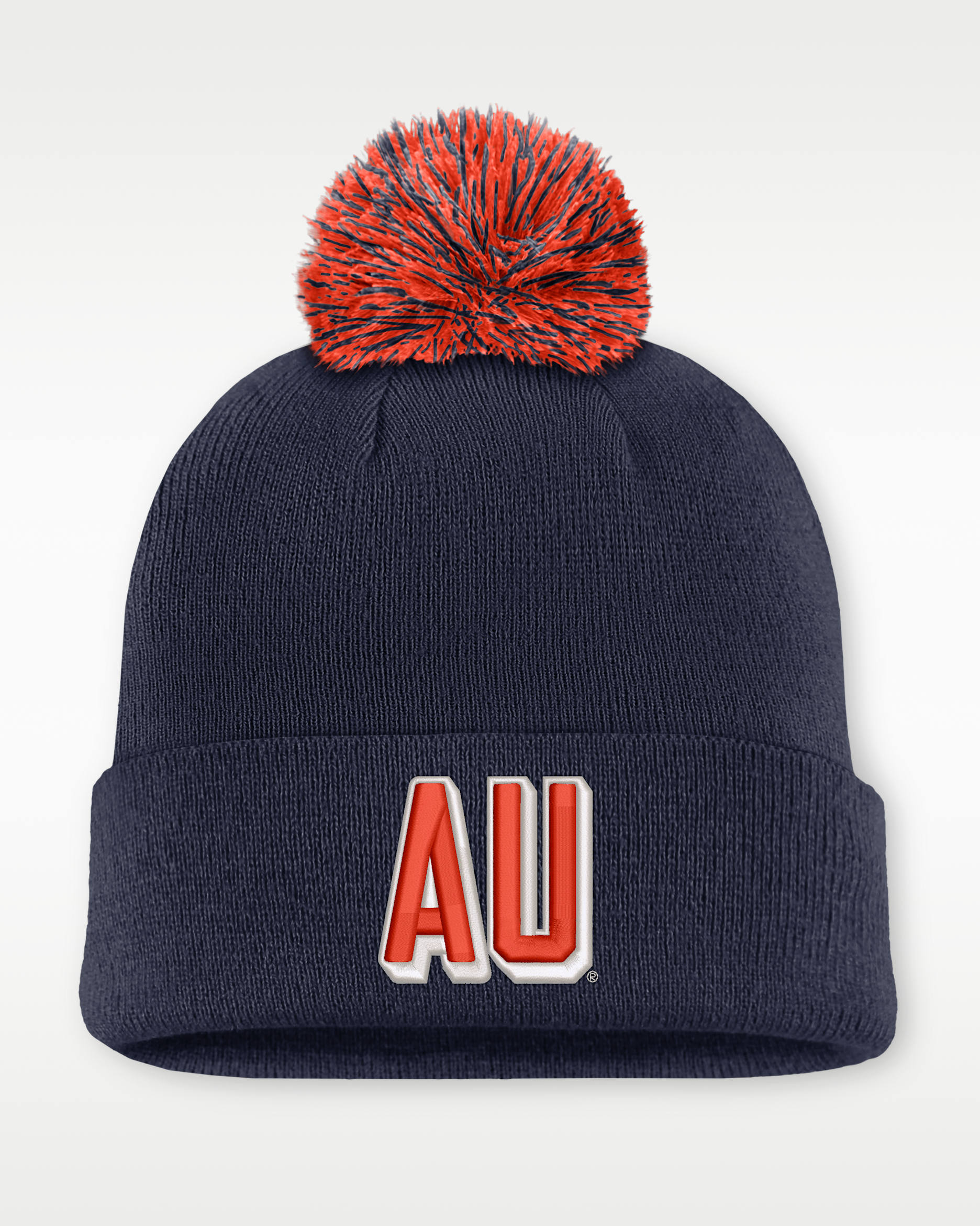 Auburn Peak Men's Nike College Cuffed Beanie - Navy