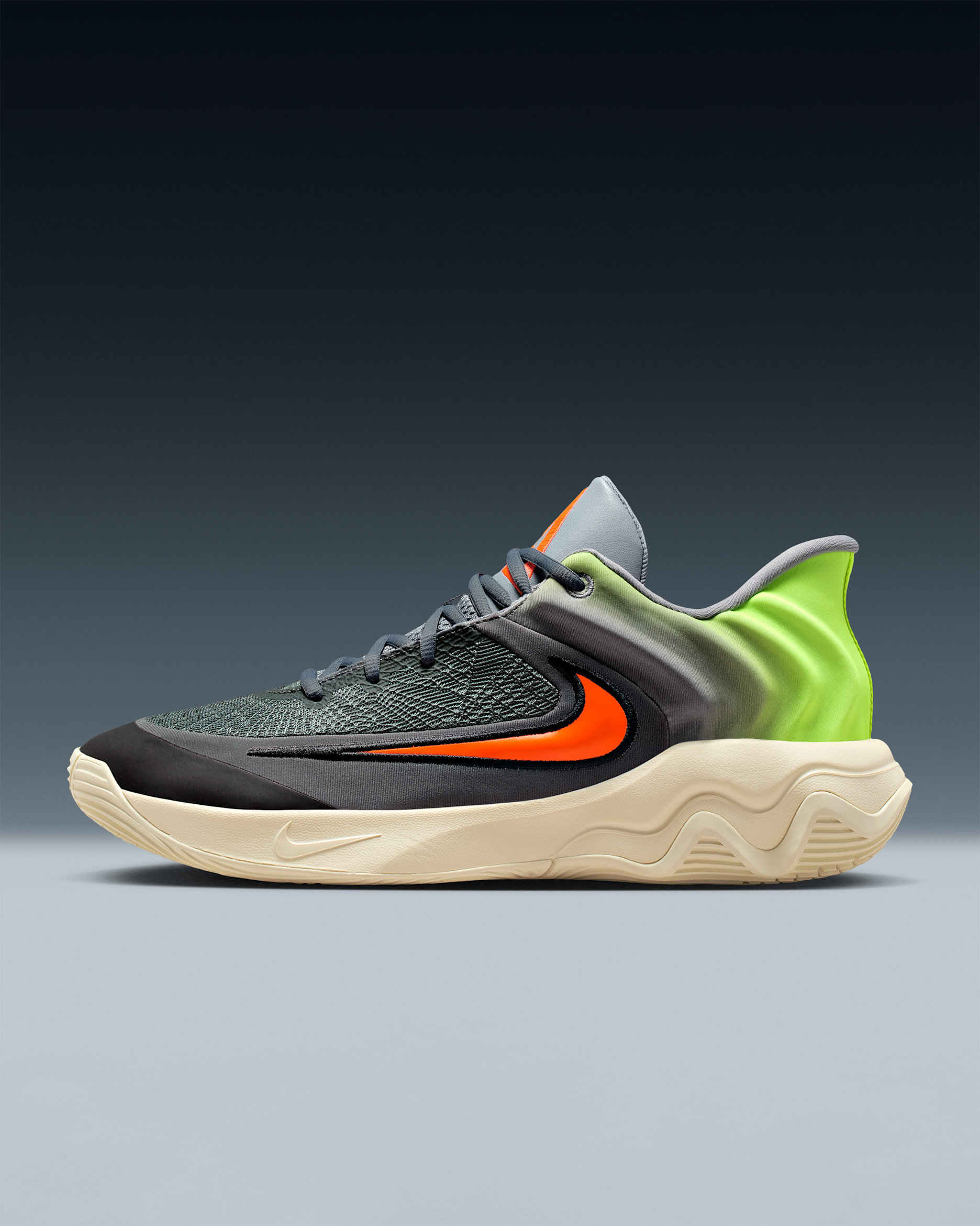 Giannis Immortality 4 Sabatilles de bàsquet - Cool Grey/Volt/Coconut Milk/Total Crimson