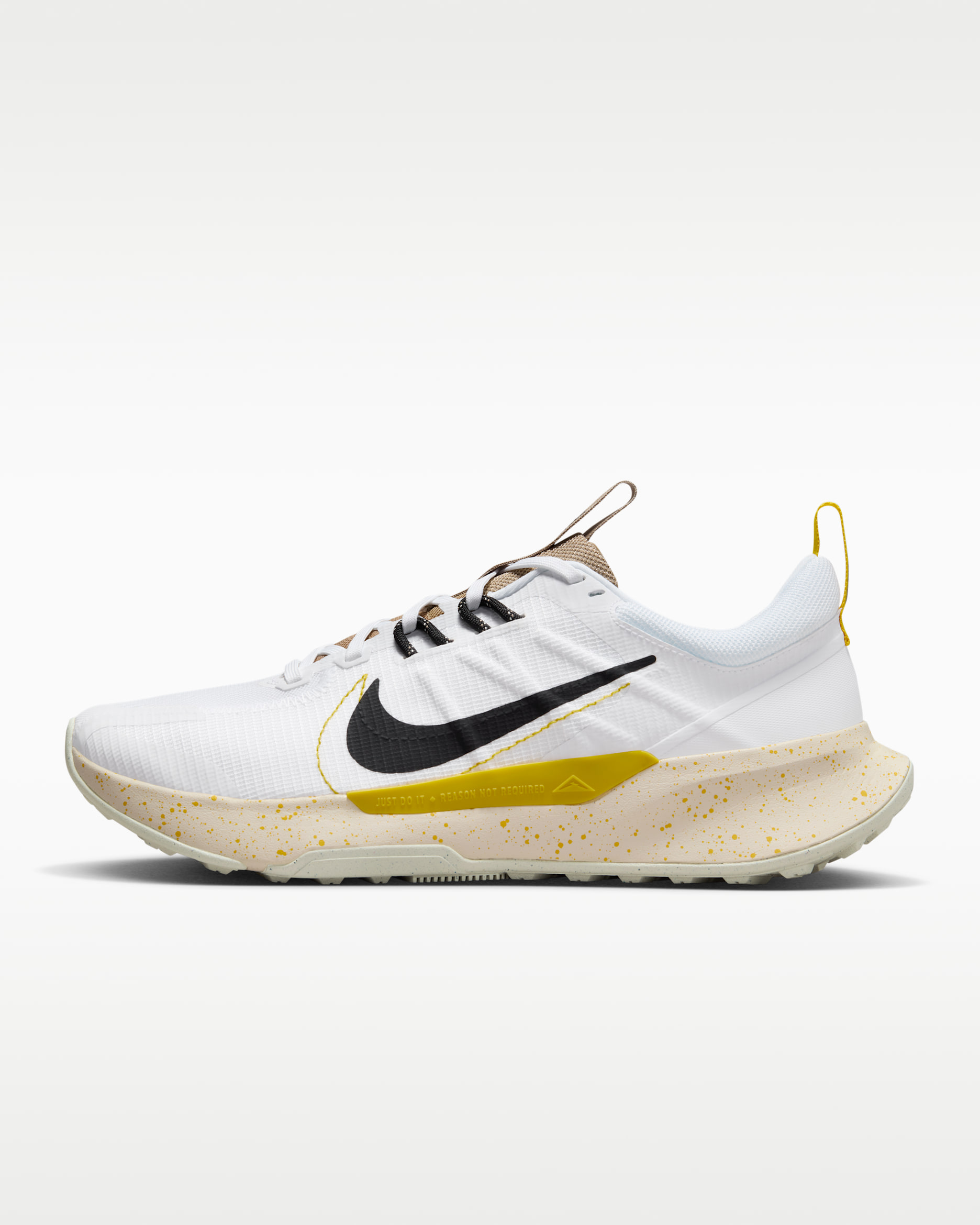 Tenis de trail running para hombre Nike Juniper Trail 2 - Blanco/Sulfuro vivo/Caqui/Negro
