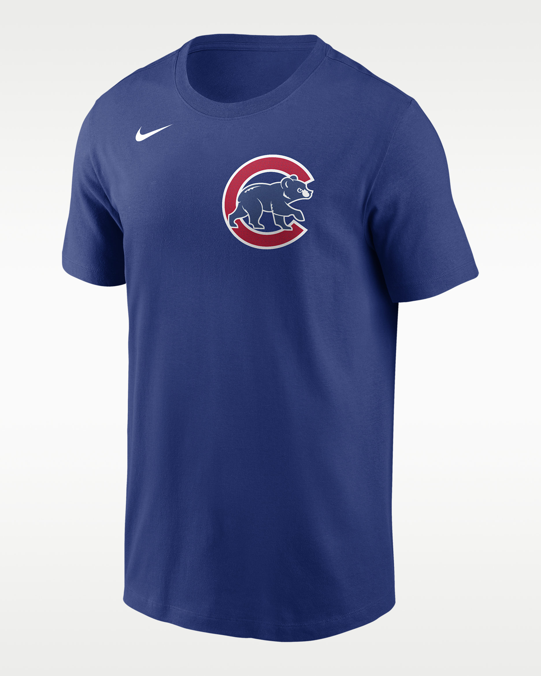 Playera Nike de la MLB para hombre Pete Crow-Armstrong Chicago Cubs Fuse - Royal