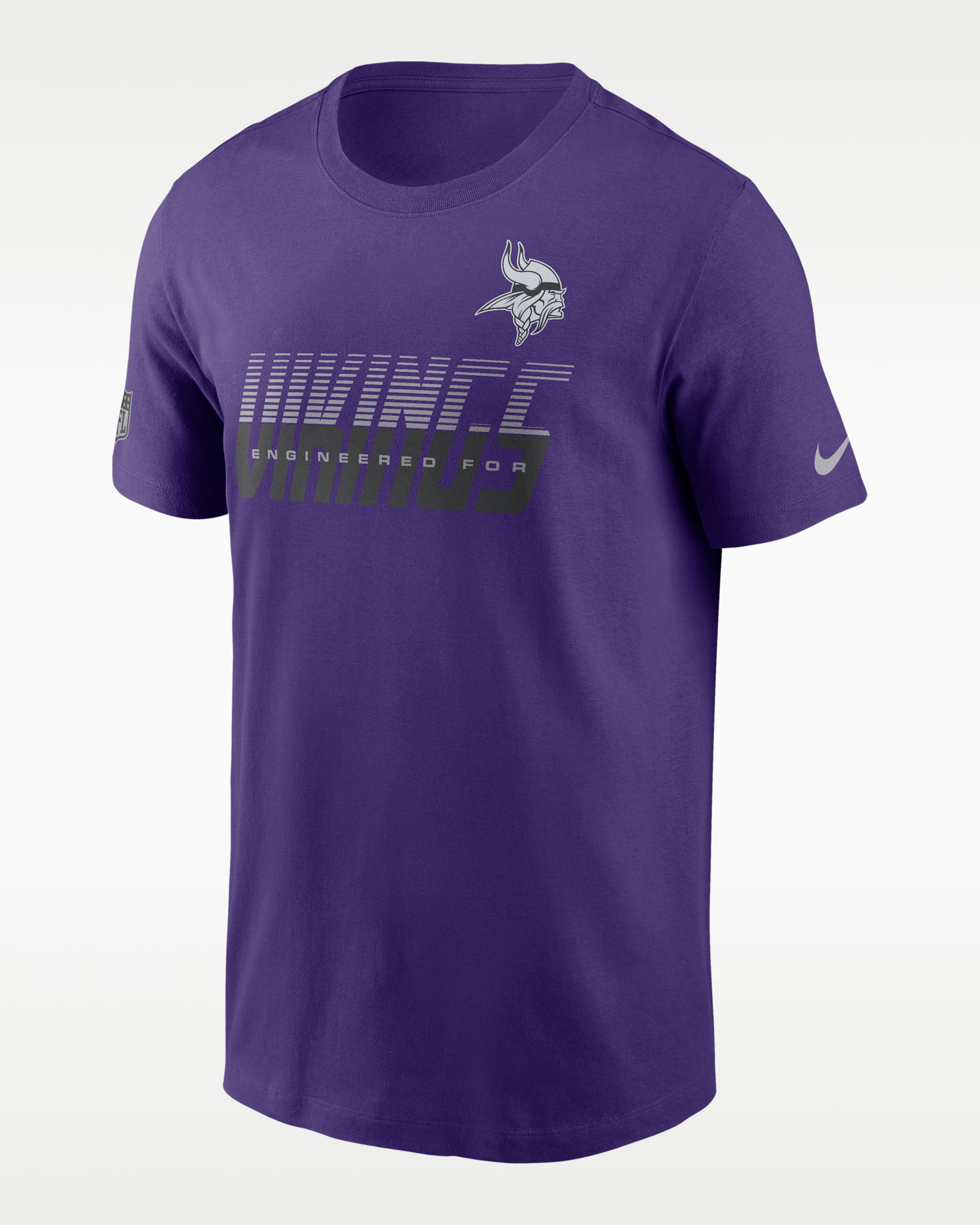 Player Nike Dri-FIT de la NFL para hombre Minnesota Vikings Sideline Team Issue - Morado