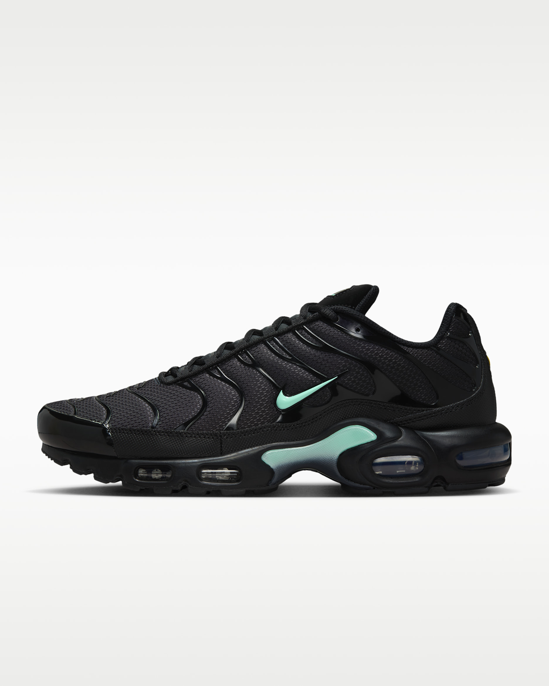 Nike Air Max Plus Men's Shoes - Black/Dark Smoke Grey/Mint Foam