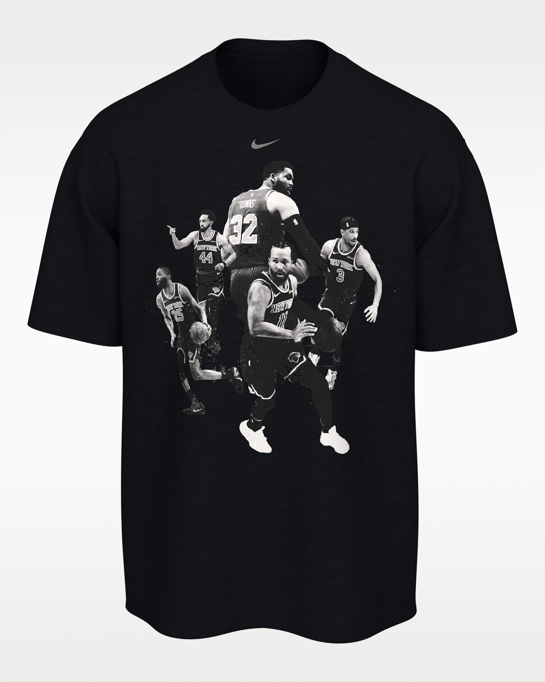 New York Knicks 2026 Player Nike Basketball T-Shirt - Black