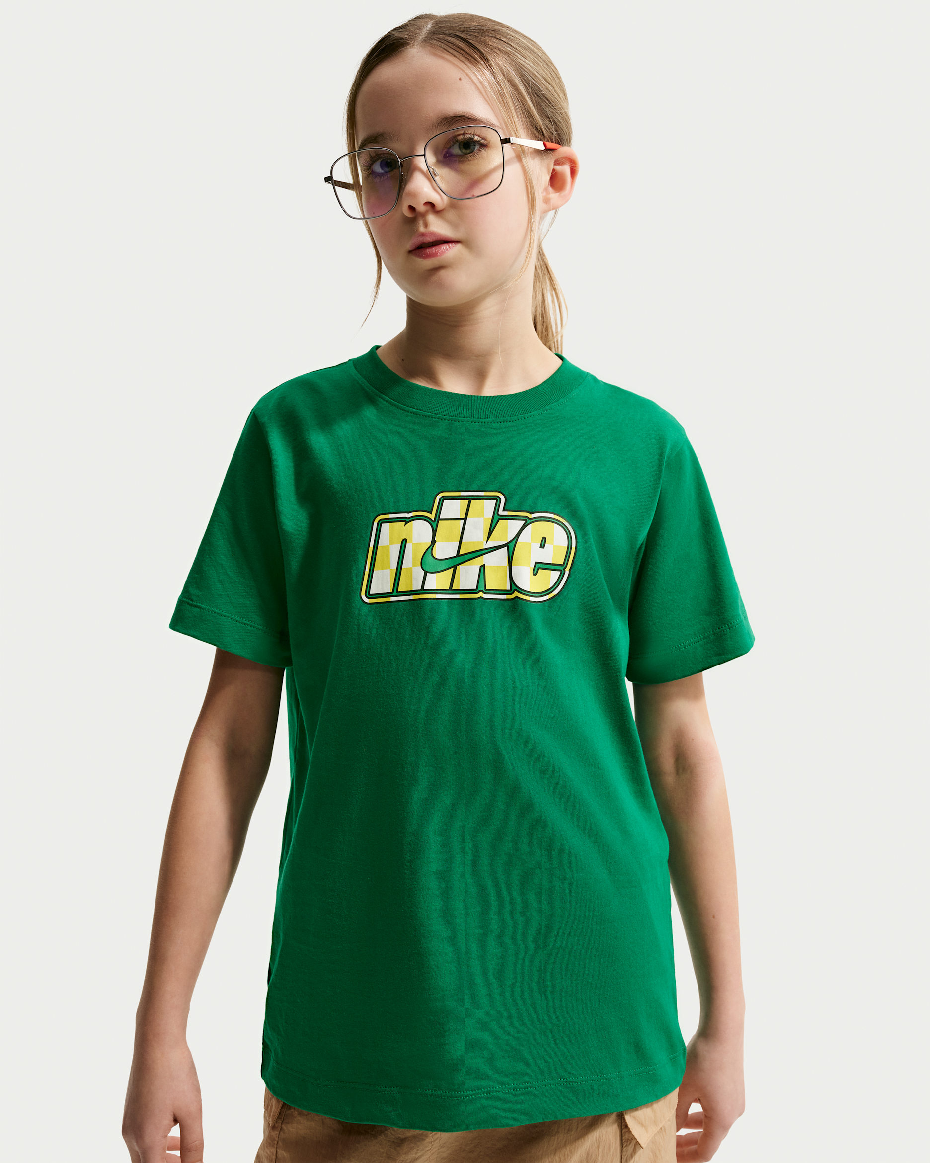 Nike Sportswear Big Kids' T-Shirt - Malachite