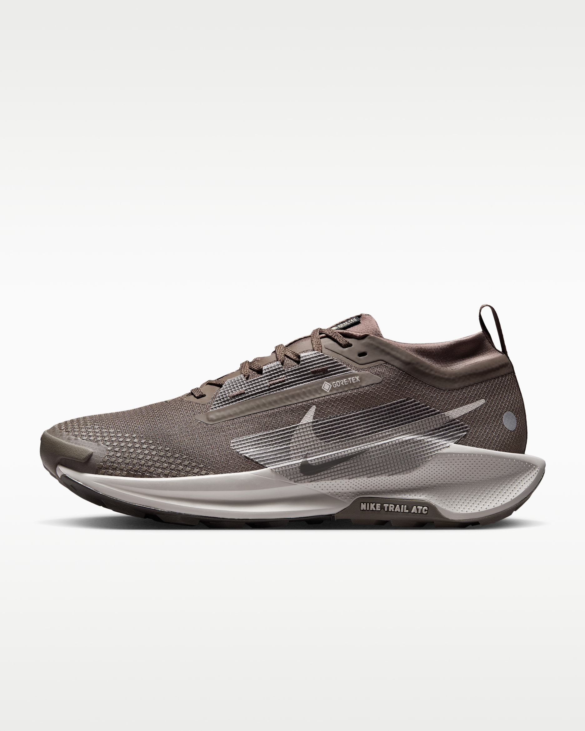 Tenis de trail running impermeables para hombre Nike Pegasus Trail 5 GORE-TEX - Mineral de hierro/Marrón terciopelo/Cueva/Gris universitario