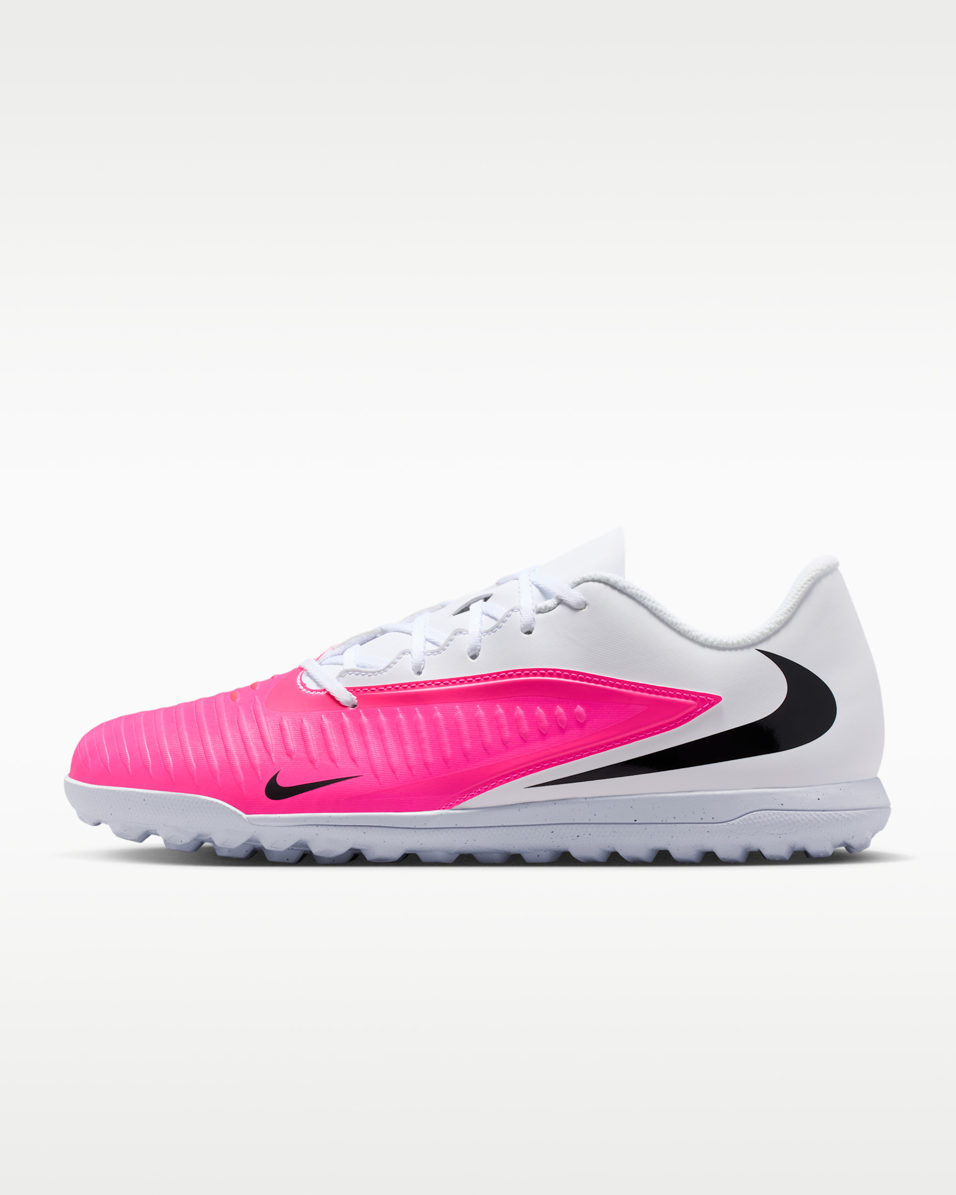 Tacos de futbol para pasto sintético (turf) Nike Phantom 6 Low Club - Multicolor/Negro