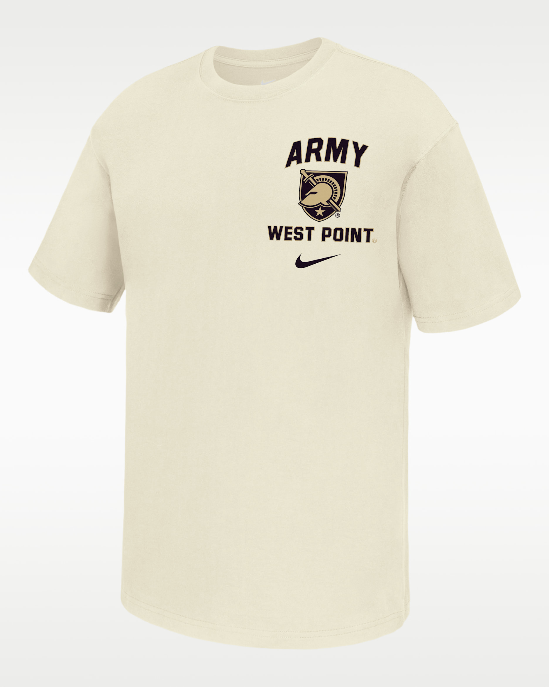 Army Black Knights Men's Nike Football T-Shirt - Sail