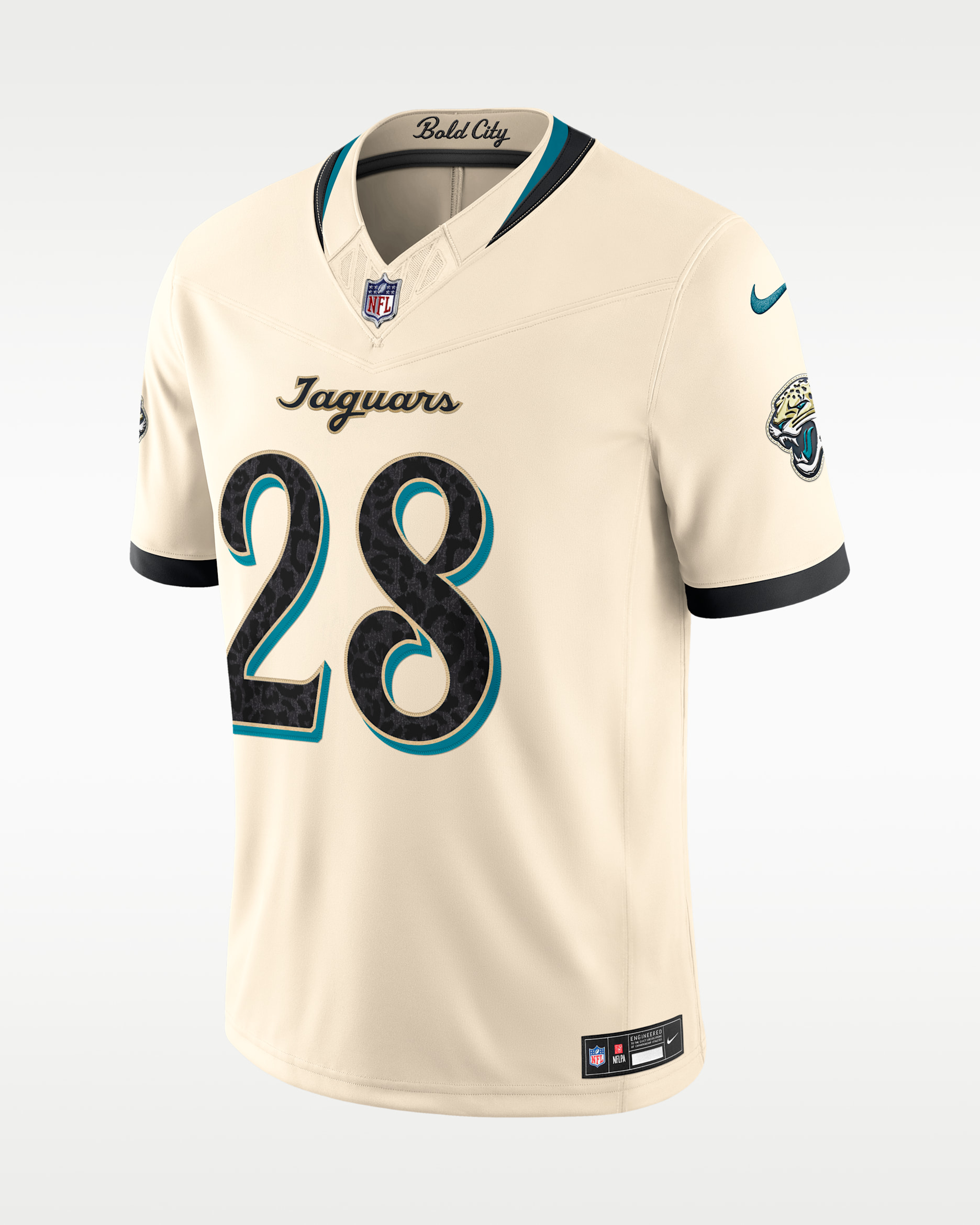 Fred Taylor Jacksonville Jaguars Rivalries Collection Men's Nike Dri-FIT NFL Limited Jersey - Natural