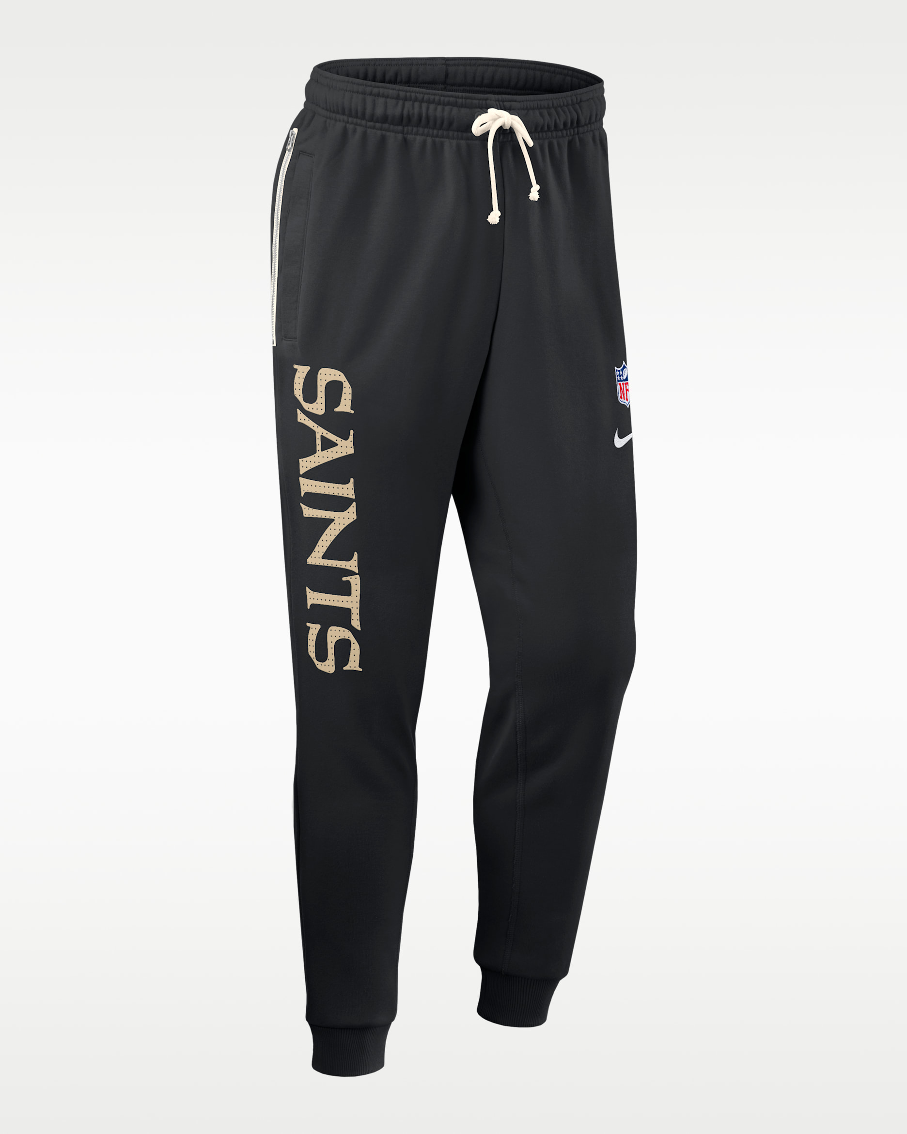 New Orleans Saints Ground Game Sideline Men's Nike Dri-FIT NFL Taper Pants - Black