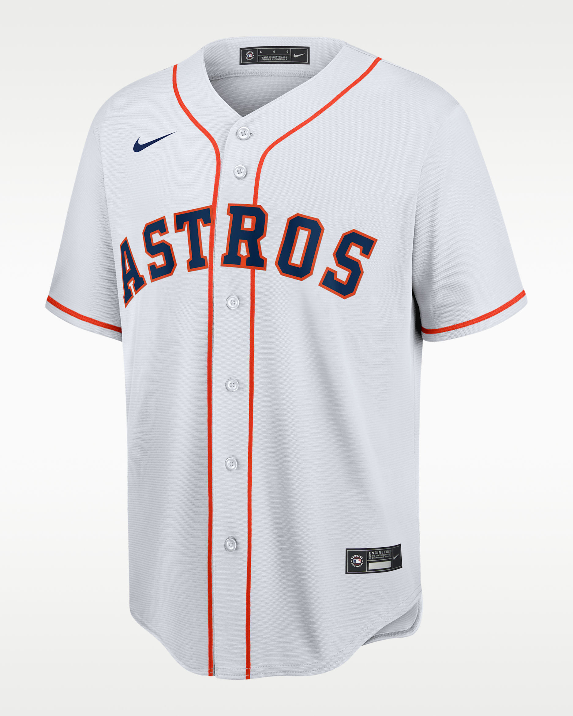 MLB Houston Astros (Yordan Alvarez) Men's Replica Baseball Jersey - White