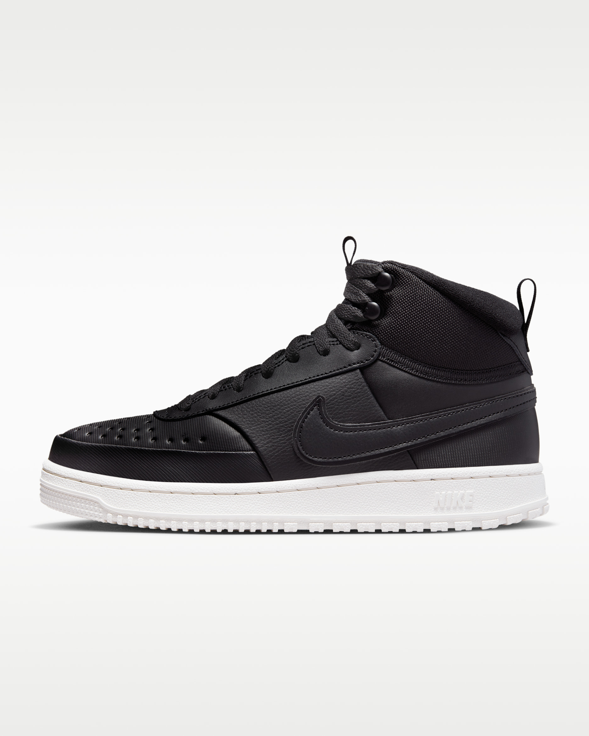 Nike Court Vision Mid Men's Winterized Shoes - Black/Phantom/Black