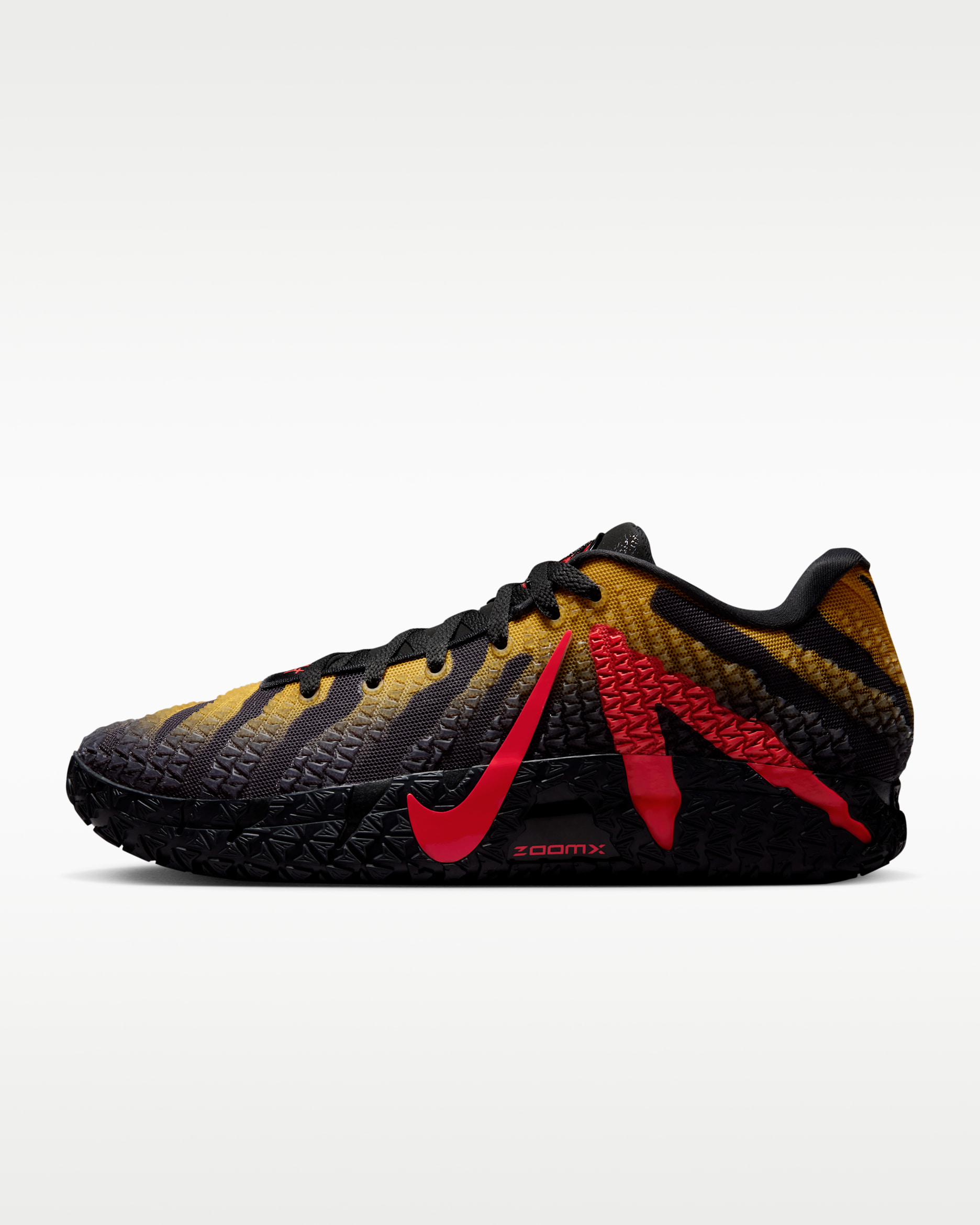 Ja 3 "Raptor" Basketball Shoes - Anthracite/Yellow Ochre/Bright Crimson