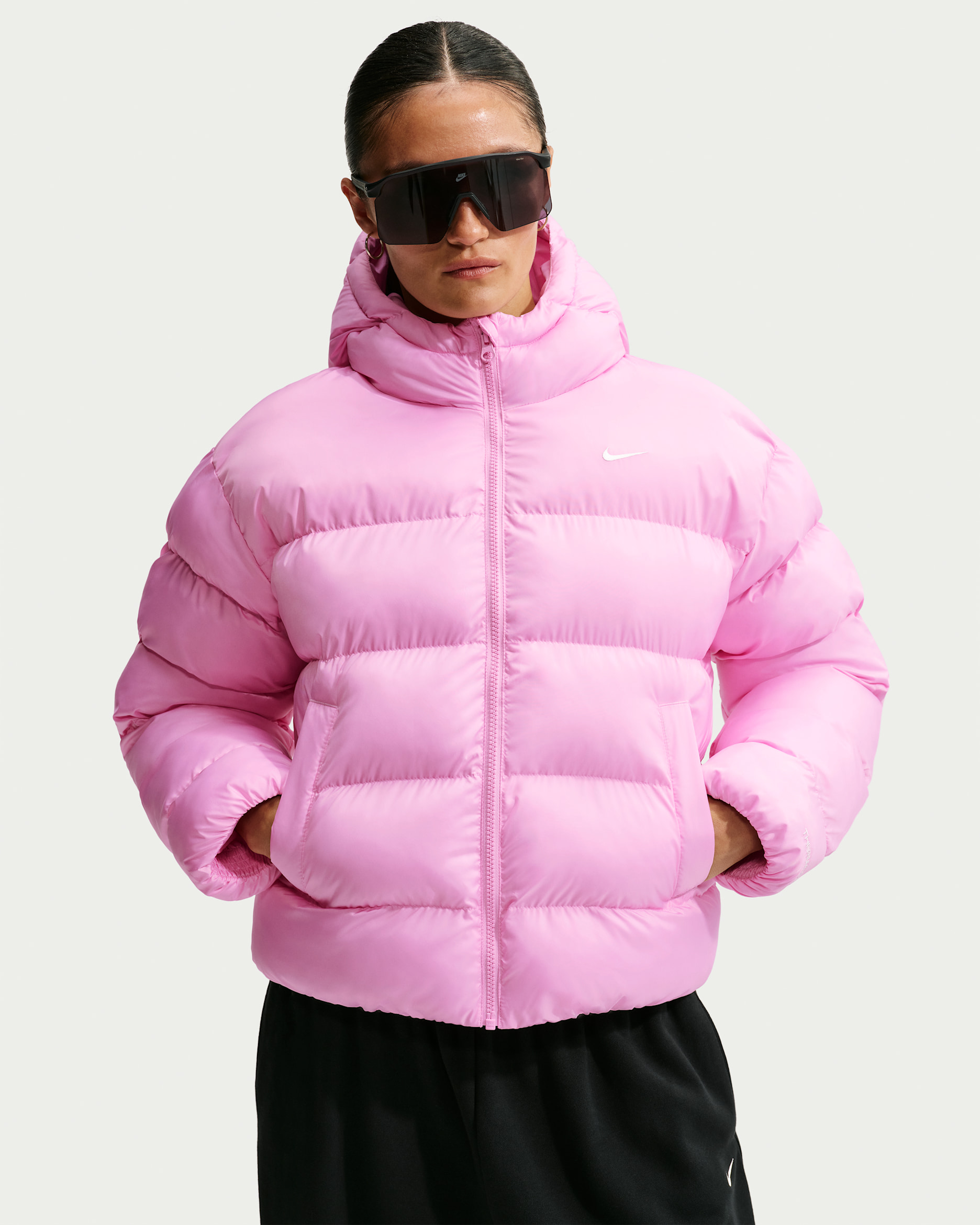 Nike Sportswear Women's Therma-FIT Jacket - Pink Rise/Sail