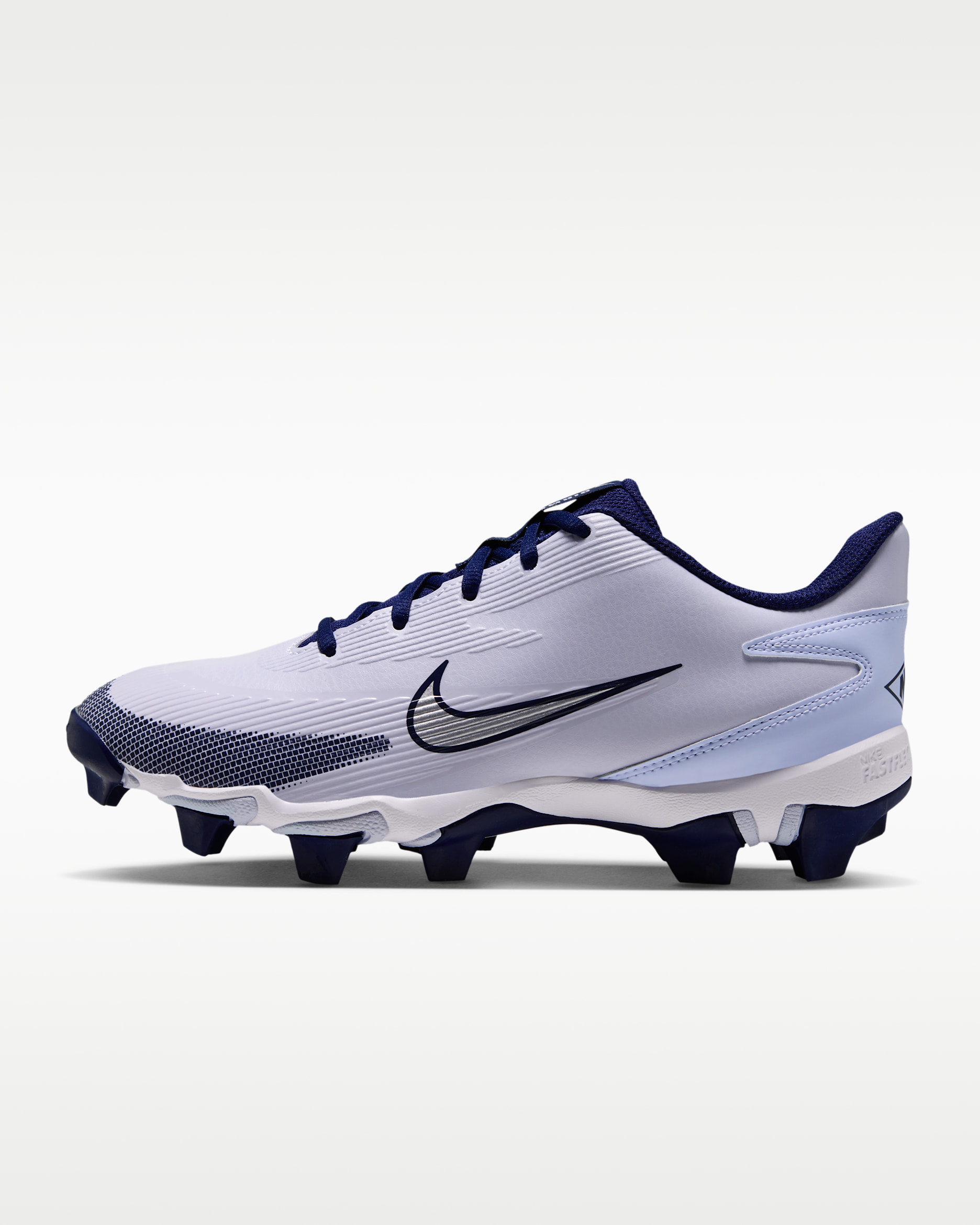 Nike Diamond Clutch Softball Cleats - Palest Purple/Midnight Navy/Metallic Silver